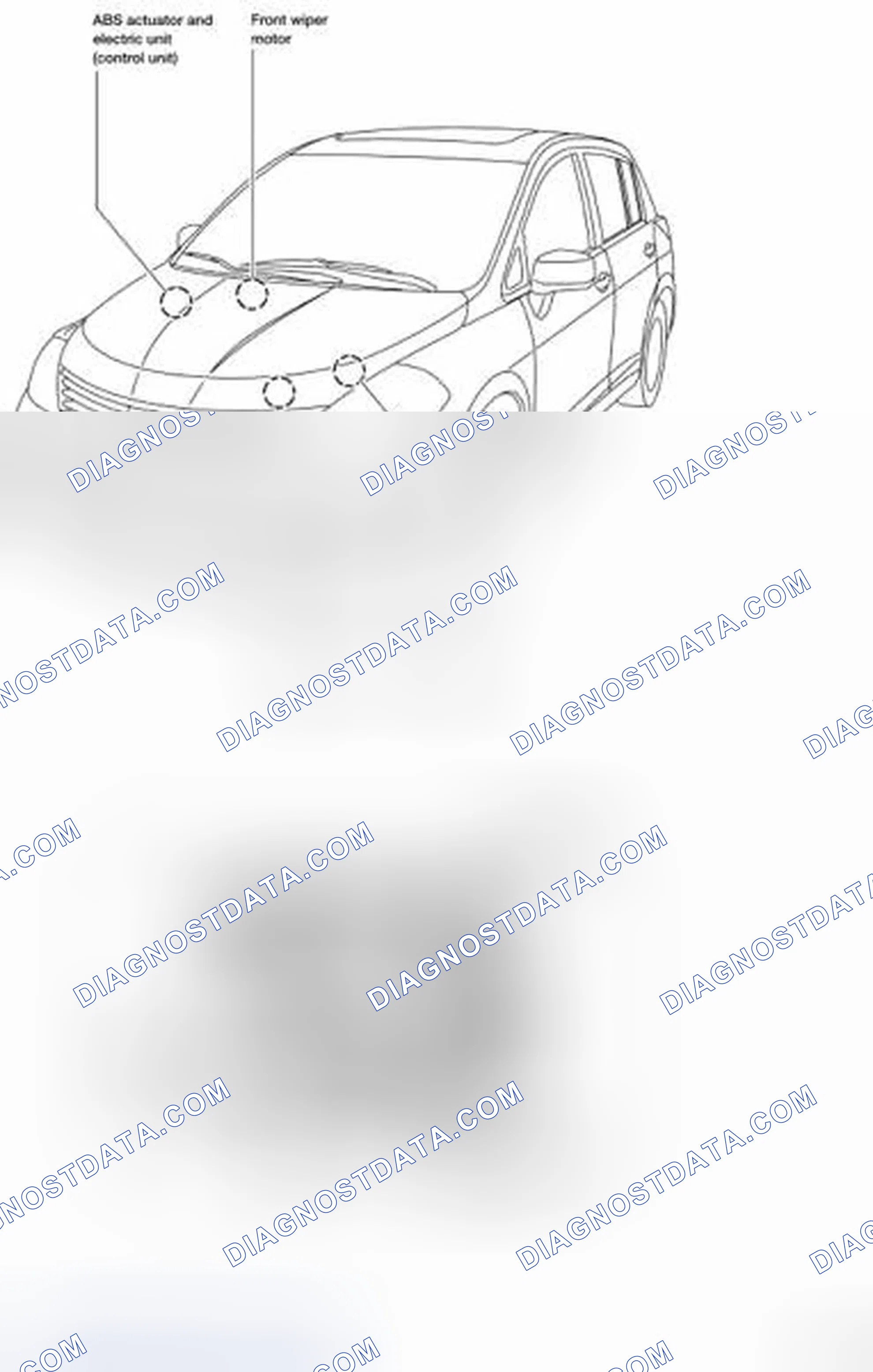Scheme 1: ENGINE COMPARTMENT JUNCTION & RELAY BLOCKS