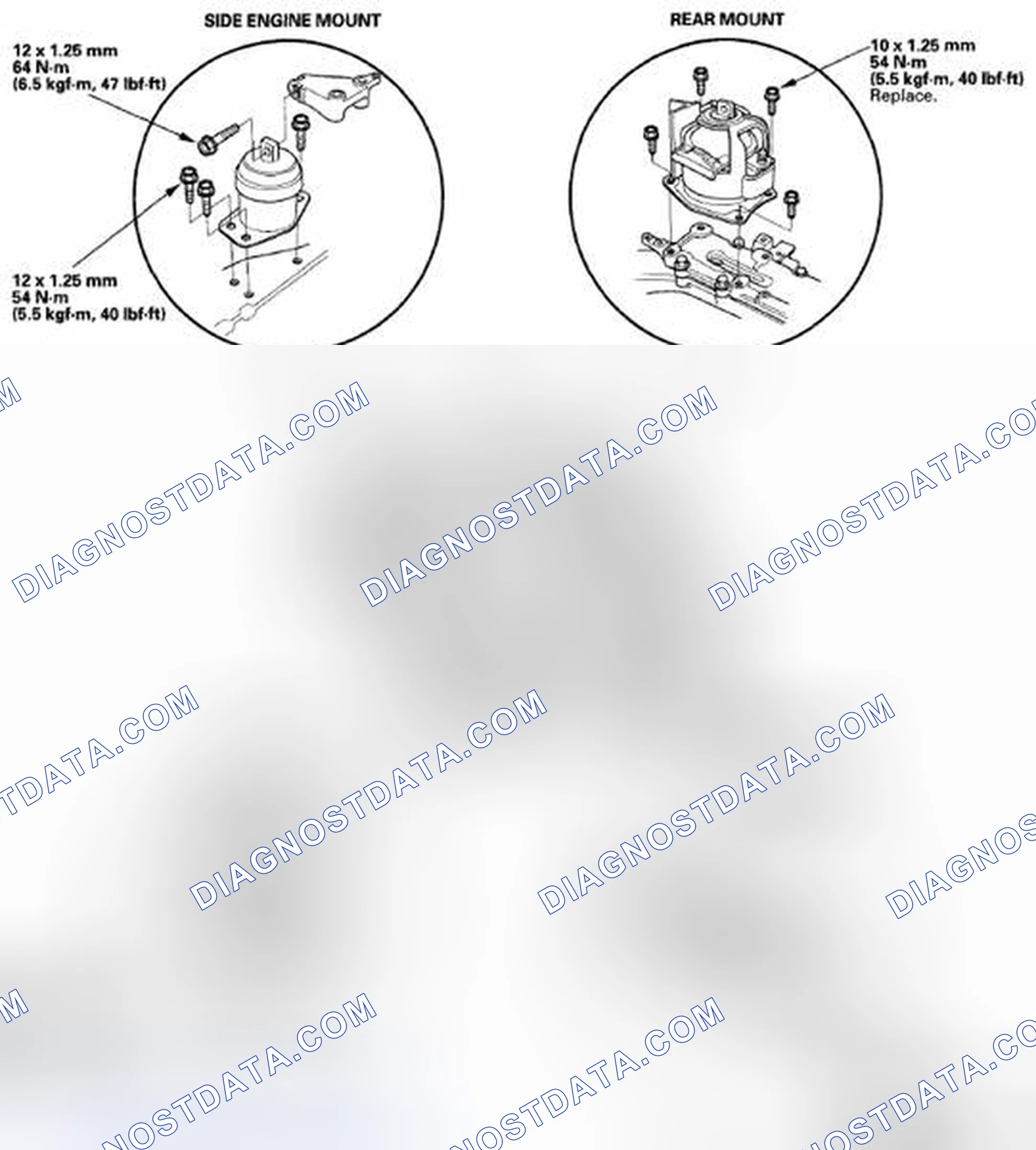 Scheme 247: Engine Mount Replacement