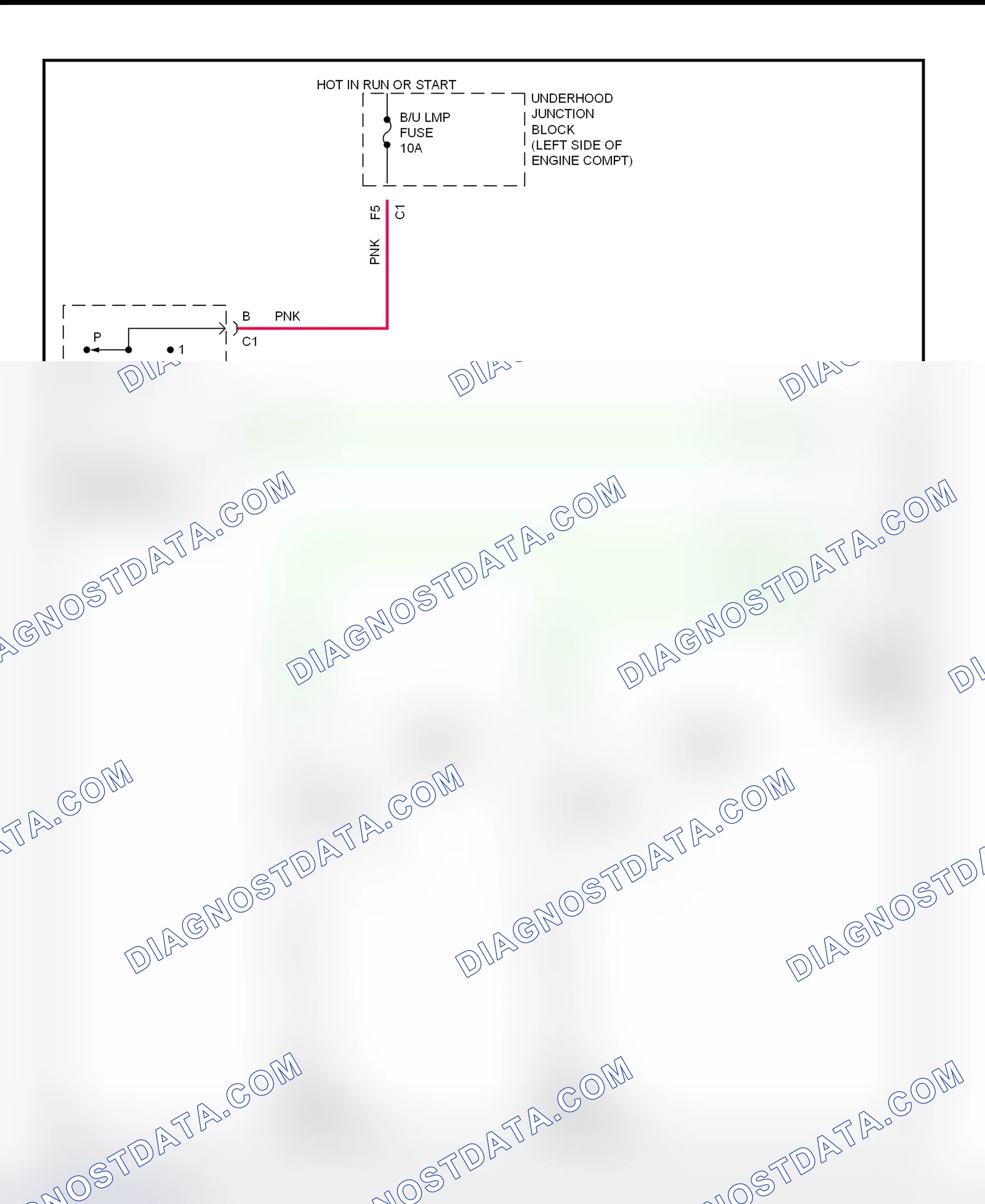 Scheme 61: Back-Up Lights Wiring Diagram (Malibu)