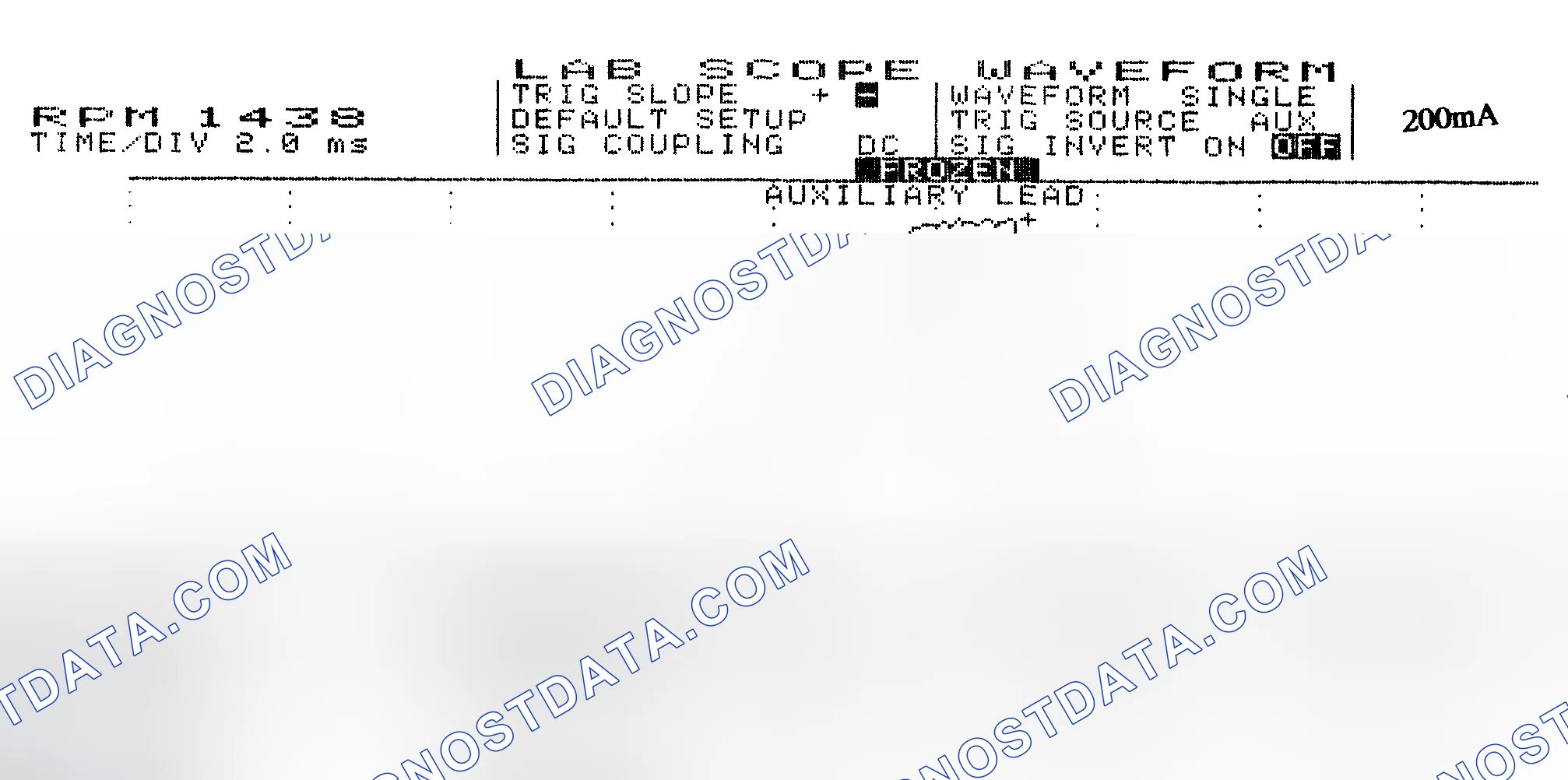 Scheme 15: Single Injector w/Normal Current Flow - Current Pattern