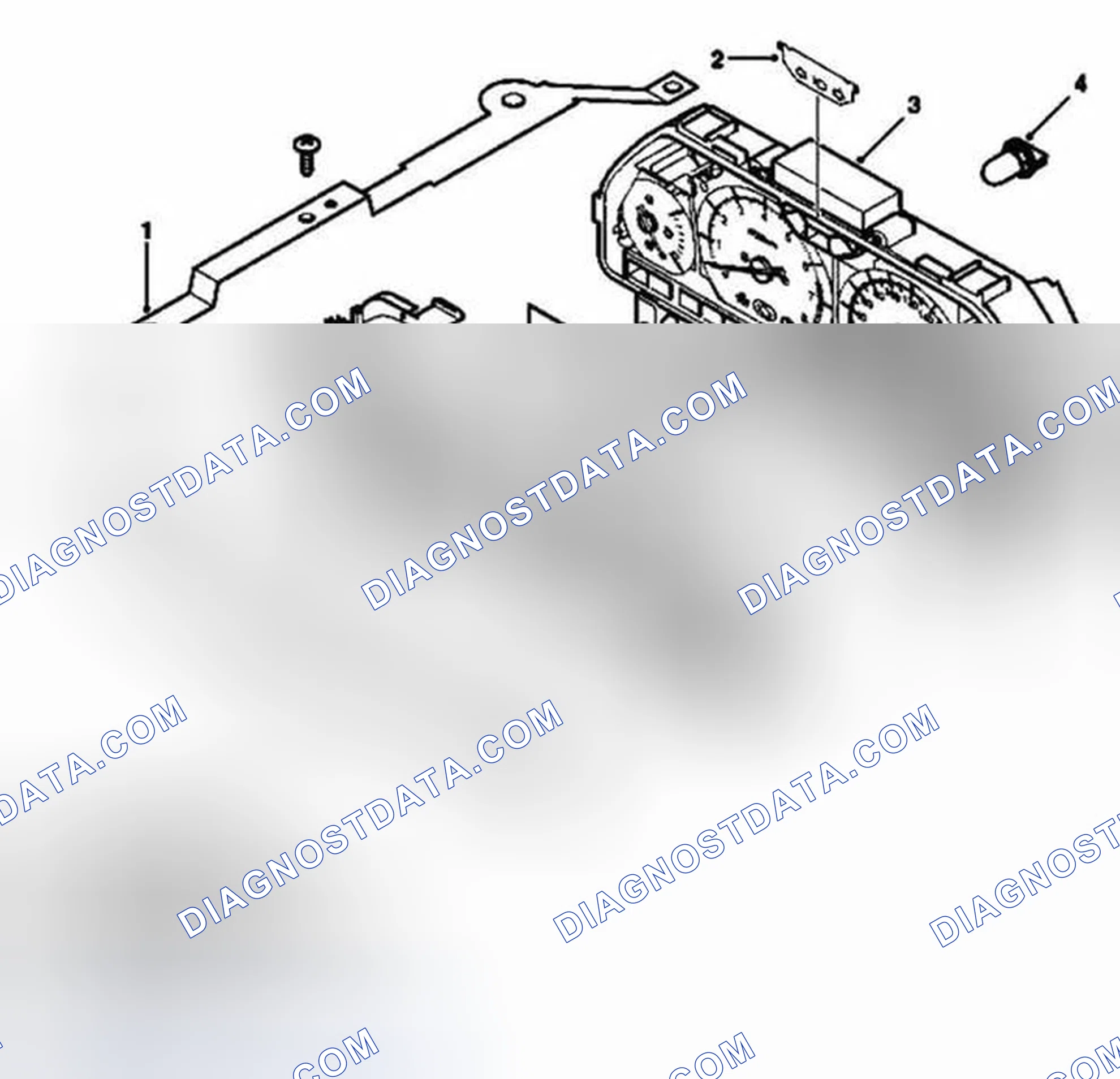 Scheme 23: INSTRUMENT PACK COMPONENTS - EXPLODED VIEW