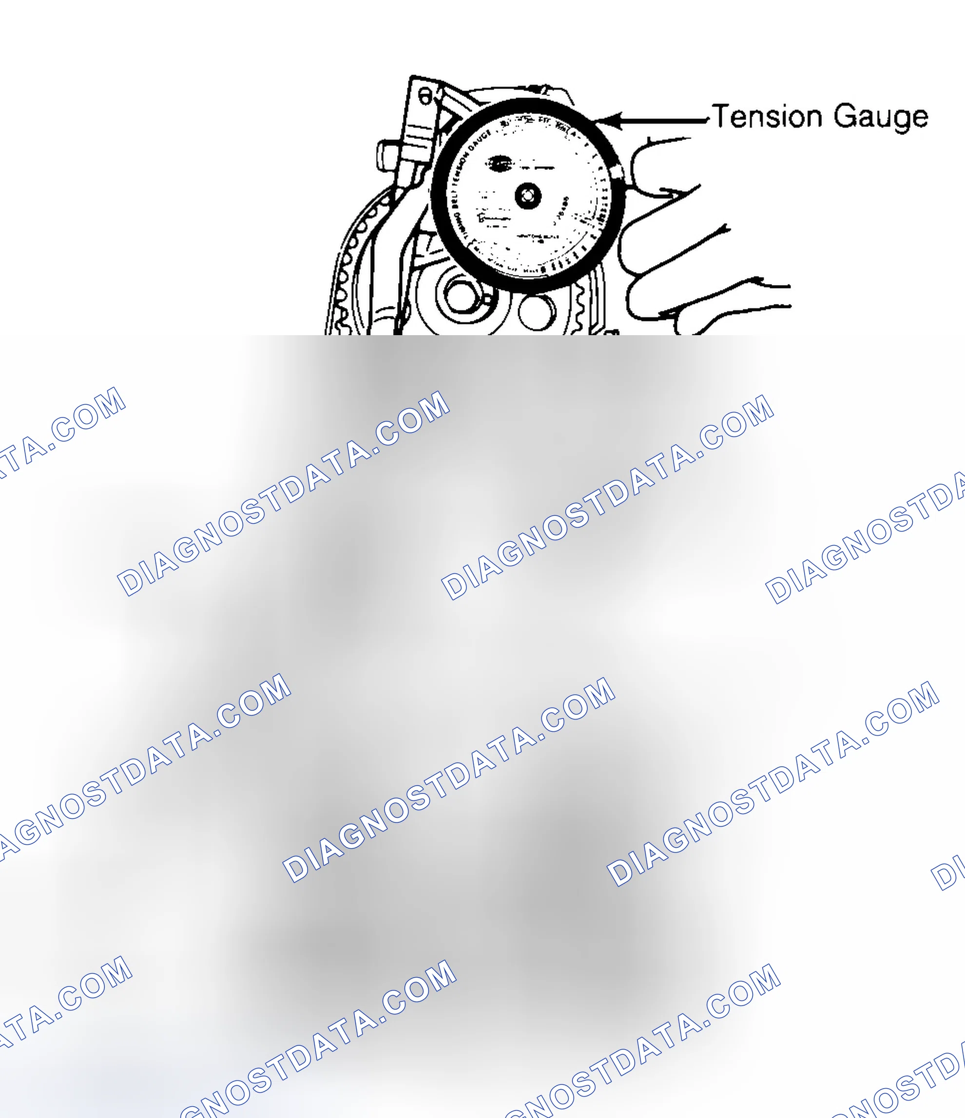 Scheme 3: Adjusting Typical Timing Belt Tension