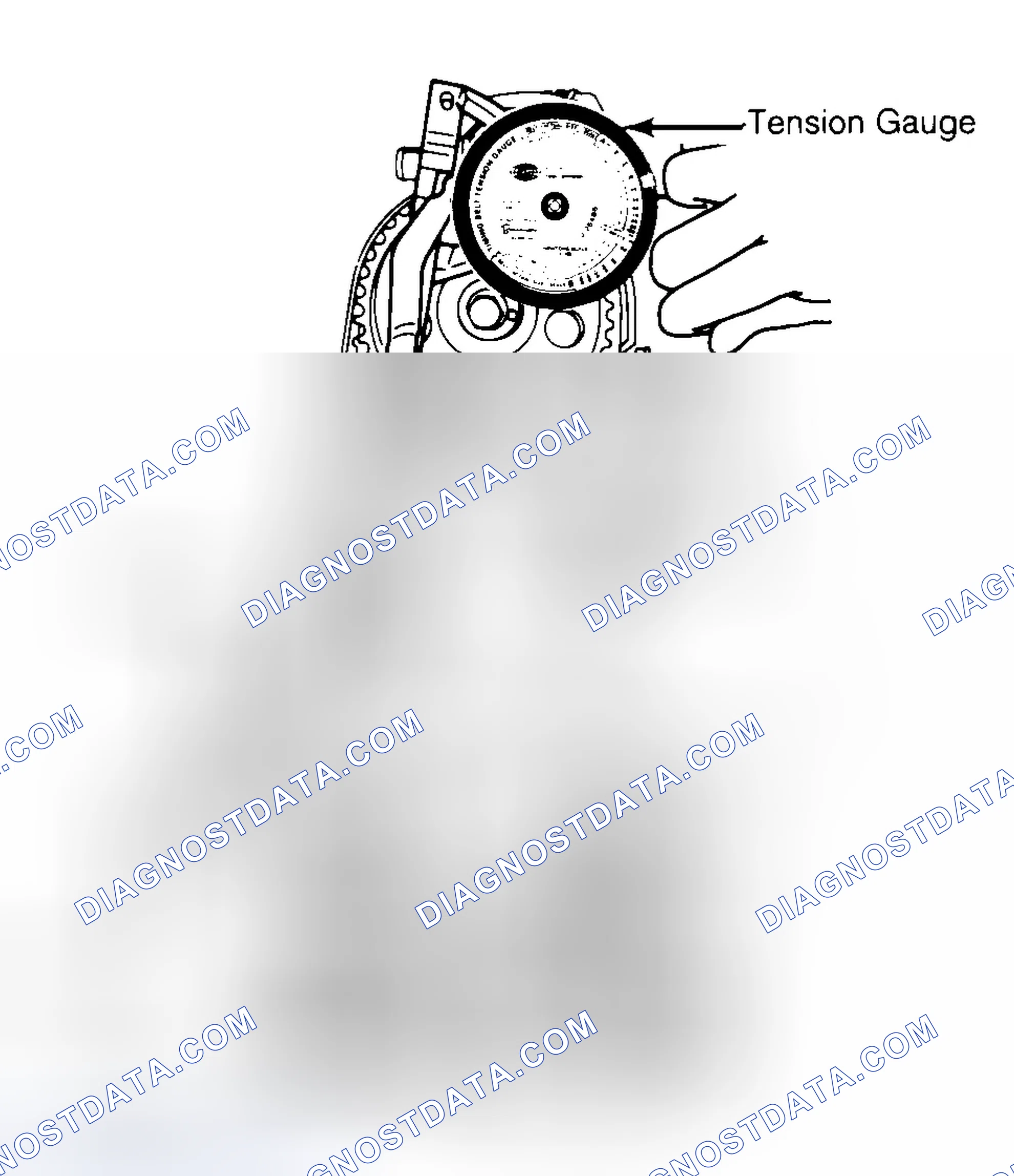 Scheme 3: Adjusting Typical Timing Belt Tension