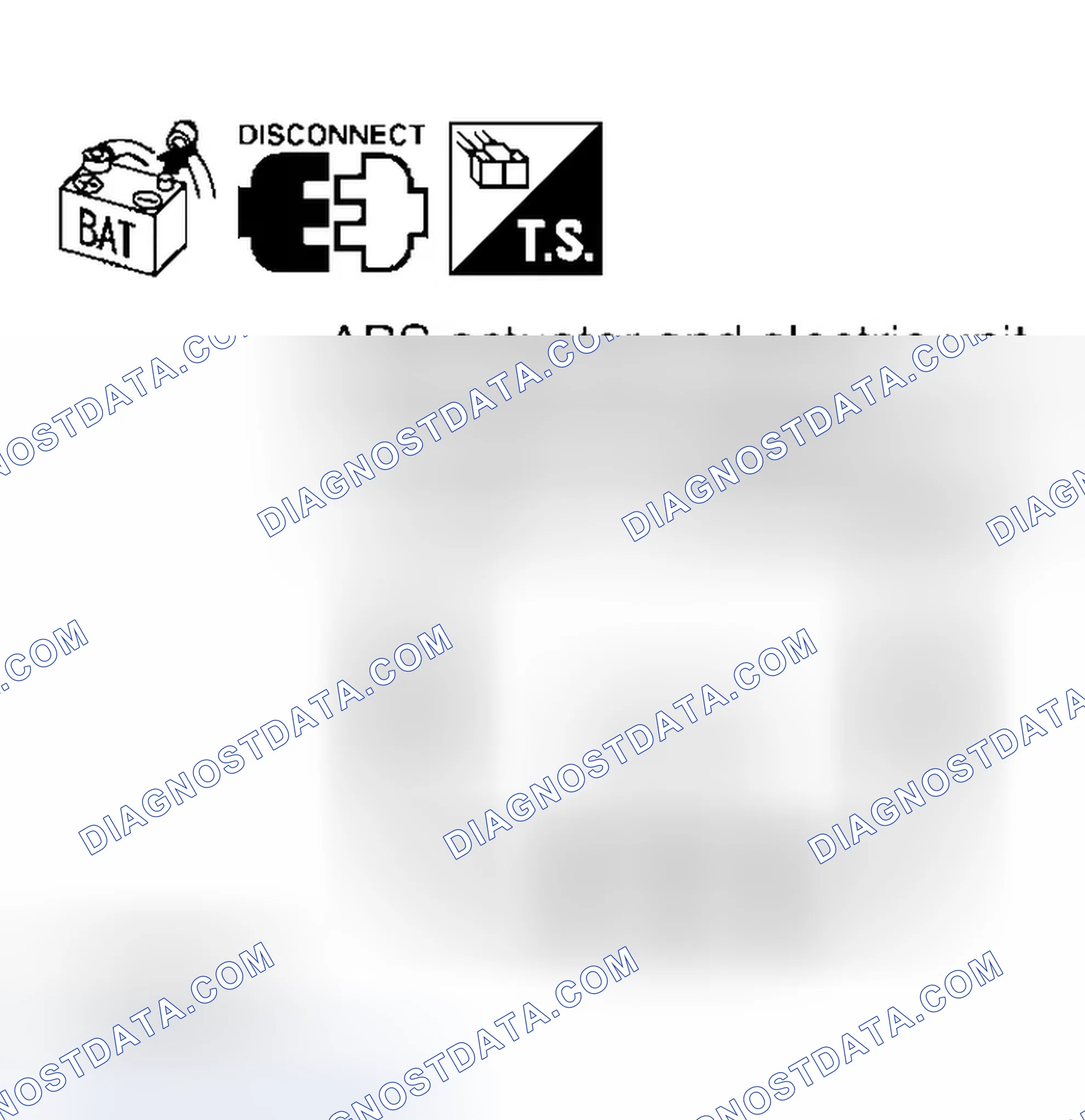 Scheme 288: ABS Actuator and Electric Unit (Control Unit) Circuit Check
