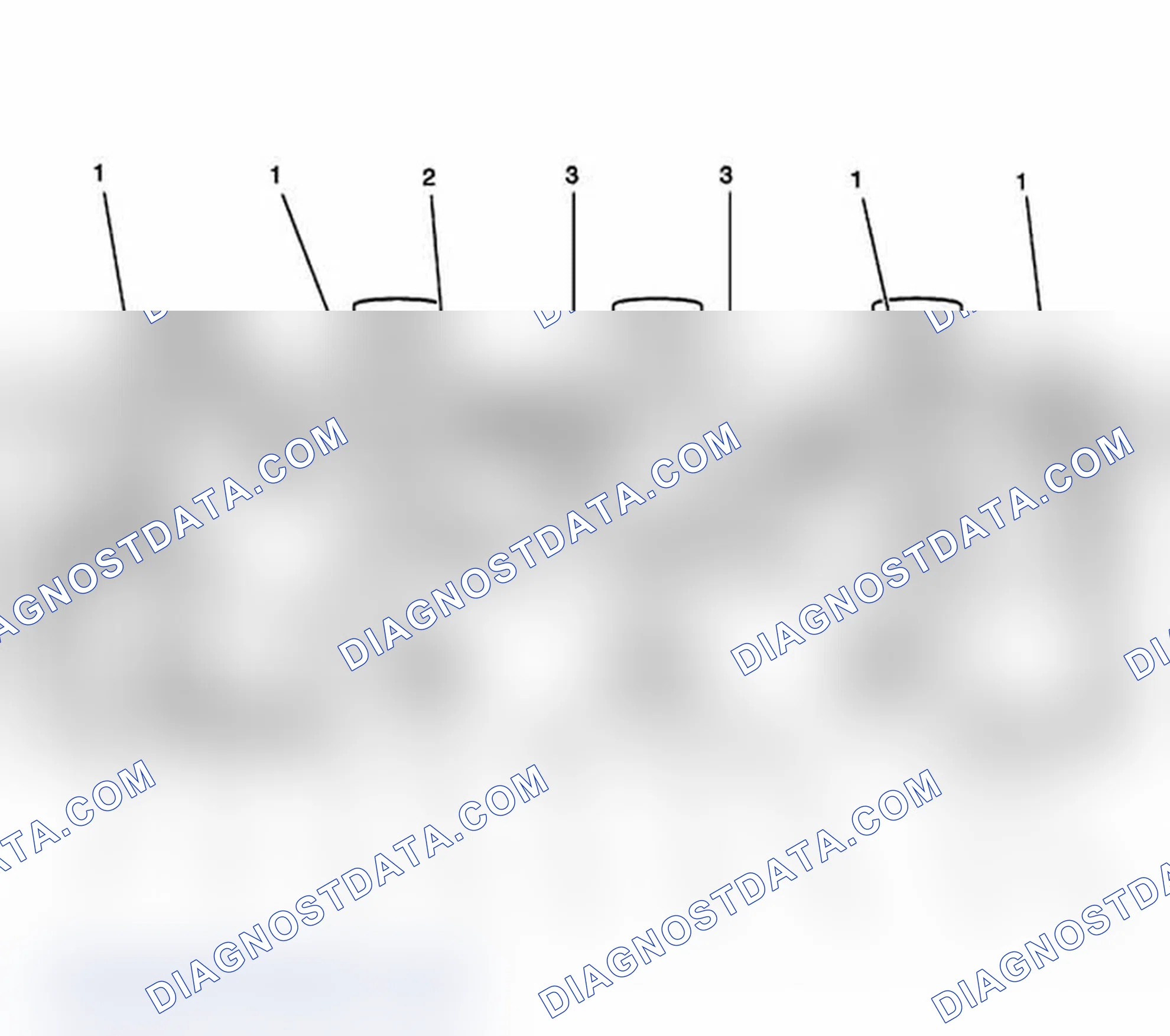 Scheme 125: Left Cylinder Head Exhaust Face (LLT)
