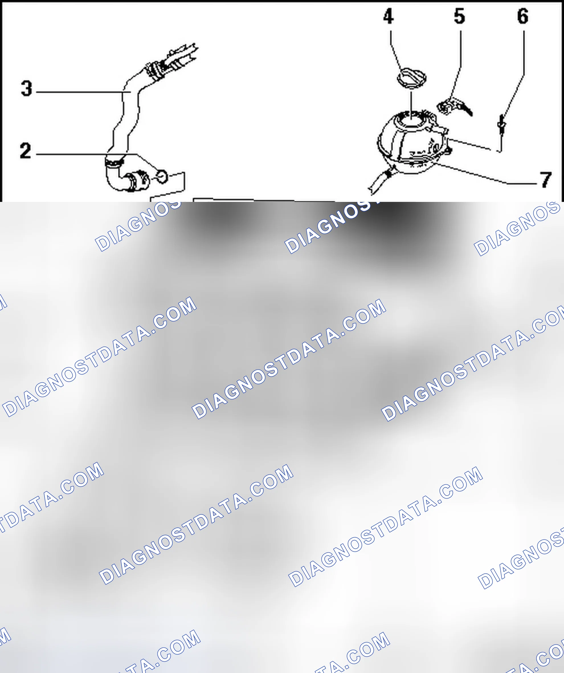 Scheme 8: COOLING SYSTEM COMPONENTS OVERVIEW, BODY SIDE