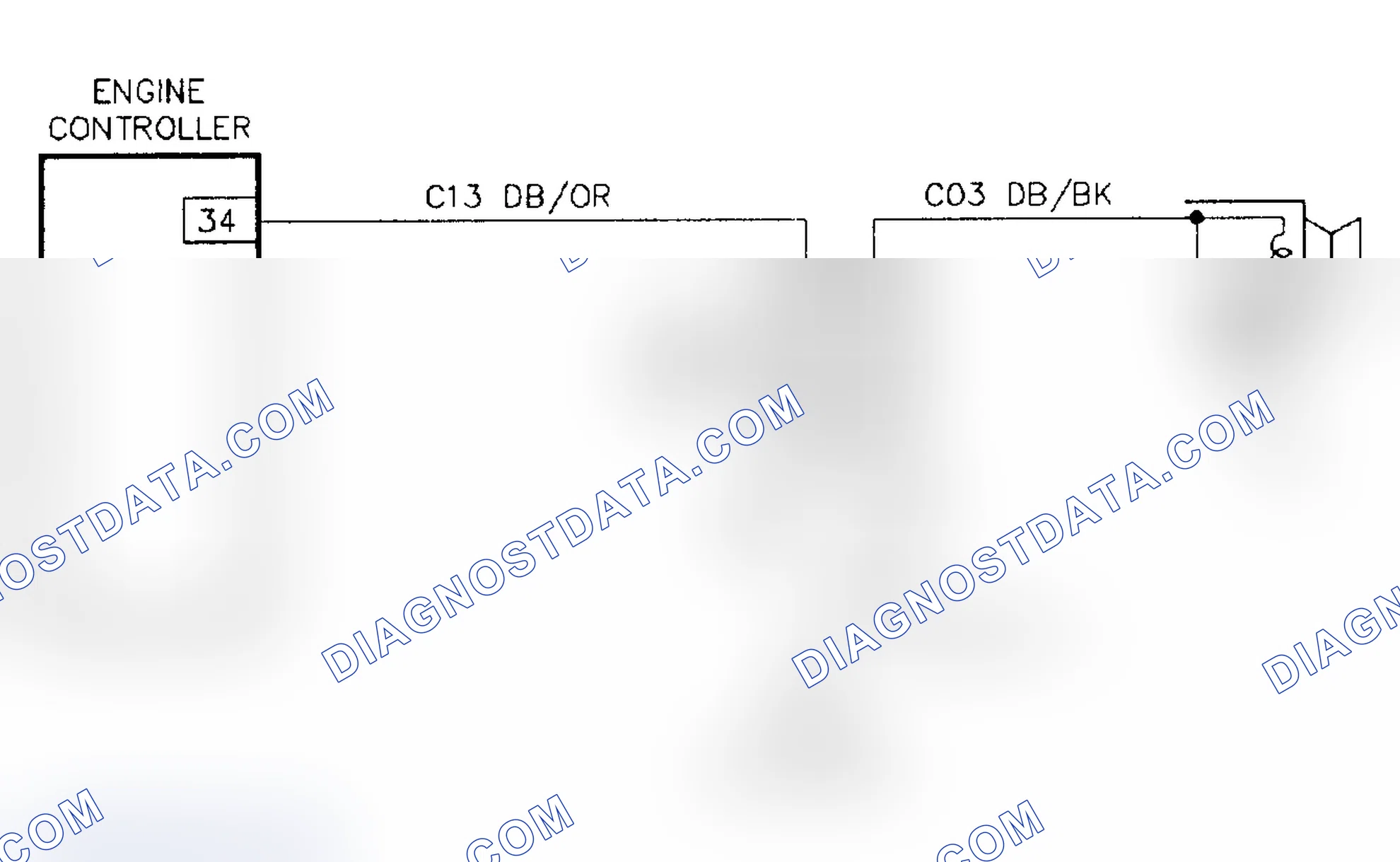 Scheme 288: Schematic Test DR-21A AN Body A/C Clutch Relay Circuit