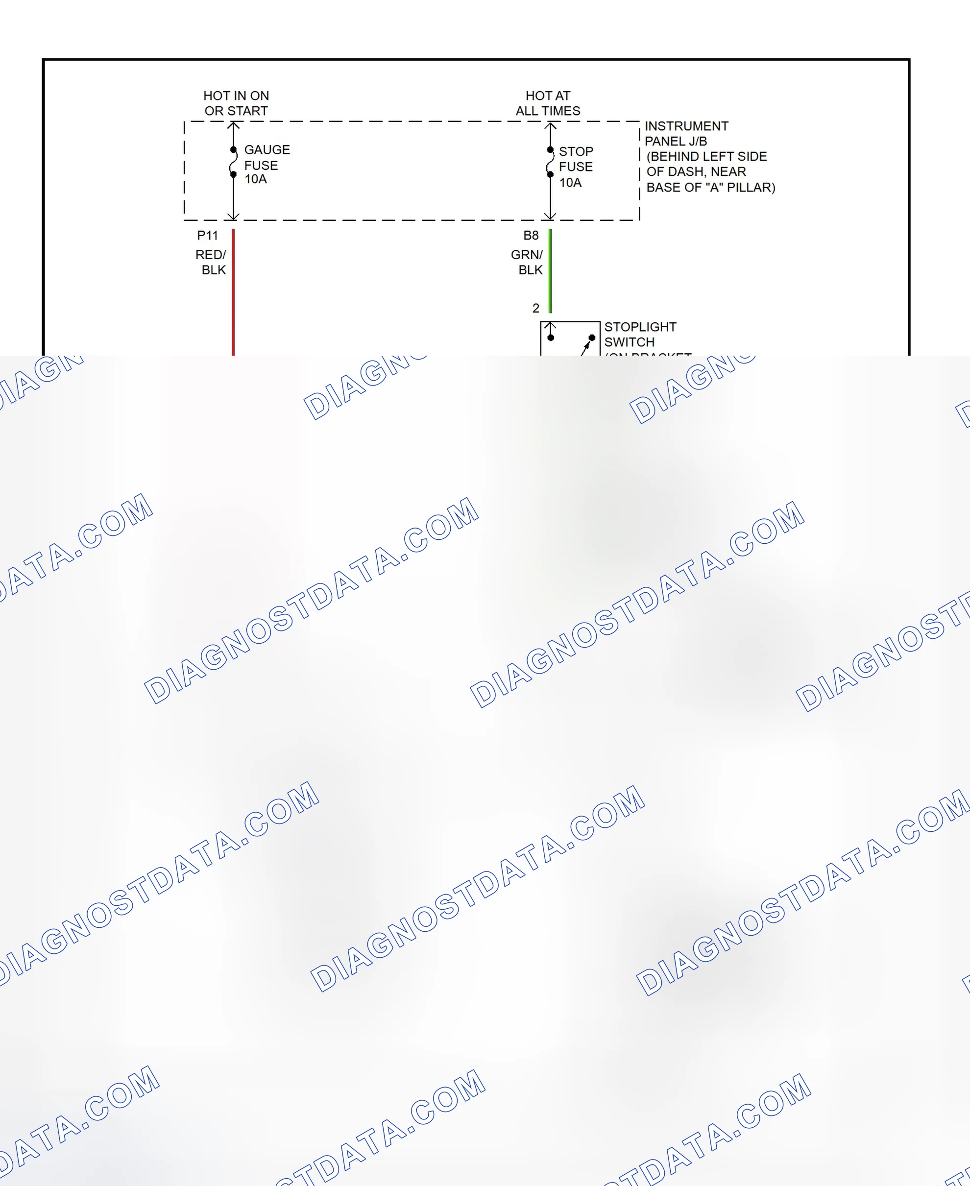 Scheme 322: Shift Interlock System Wiring Diagram (2002 - Toyota ECHO)