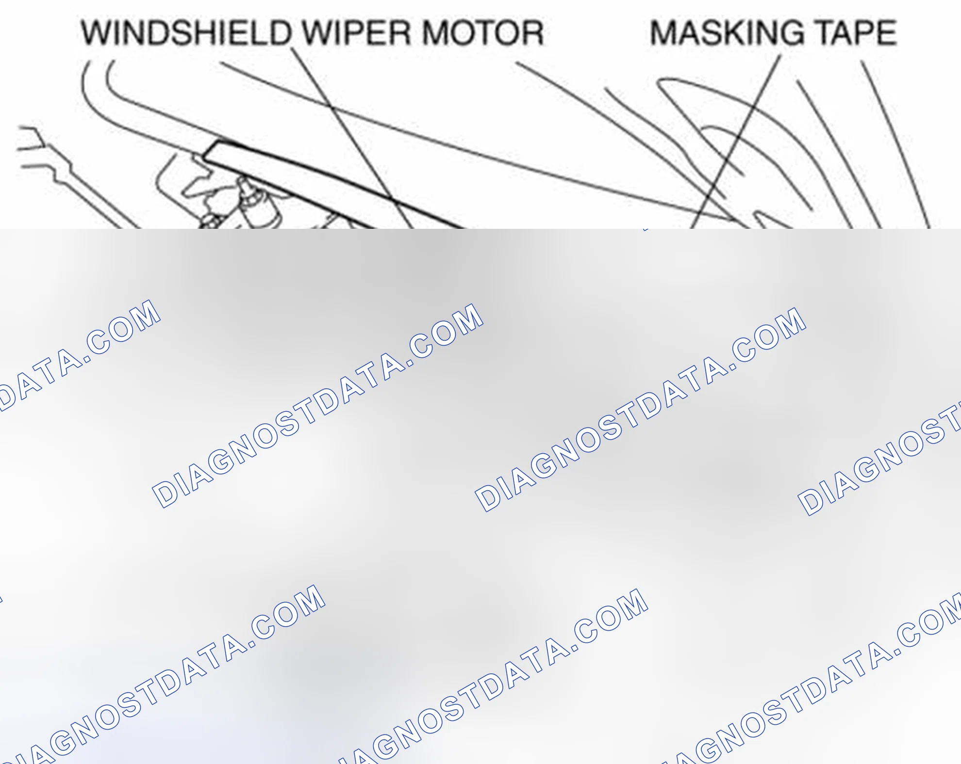 Scheme 6: WINDSHIELD WIPER MOTOR REMOVAL/INSTALLATION