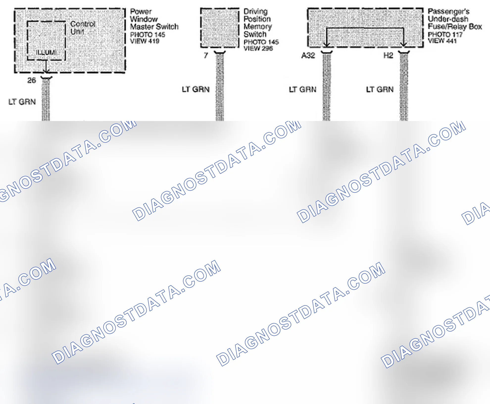 Scheme 115: Switch Illumination Circuit Diagram (Page 15-18)