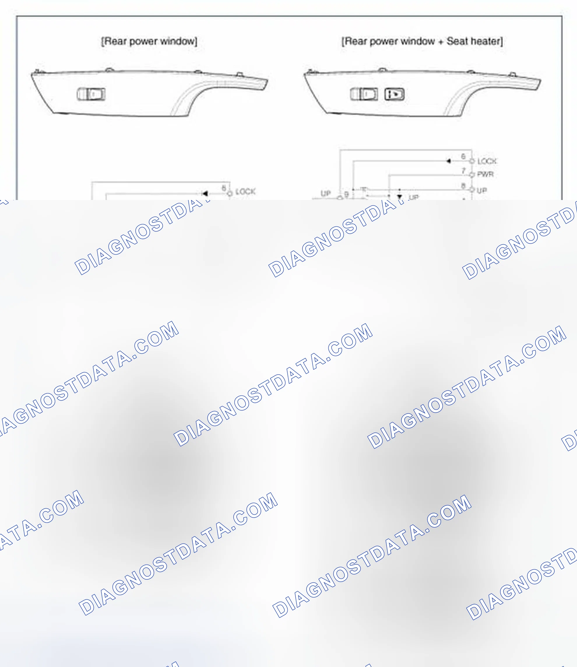 Scheme 35: Rear Power Window Switch