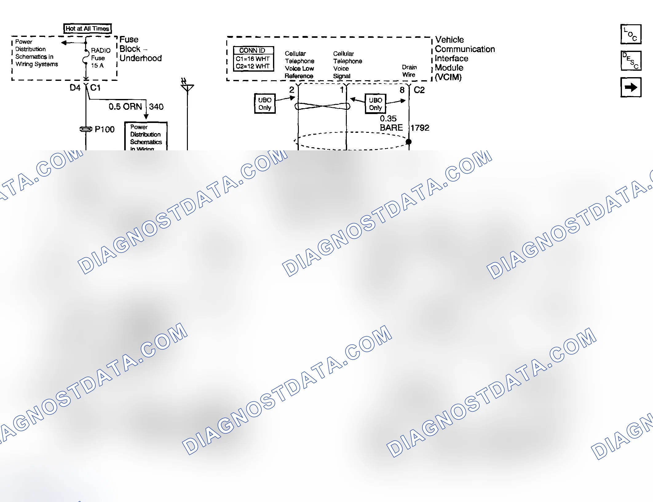 Scheme 2: Radio/Audio System Schematics (Base/Uplevel Radio - UQ3/UQ5)