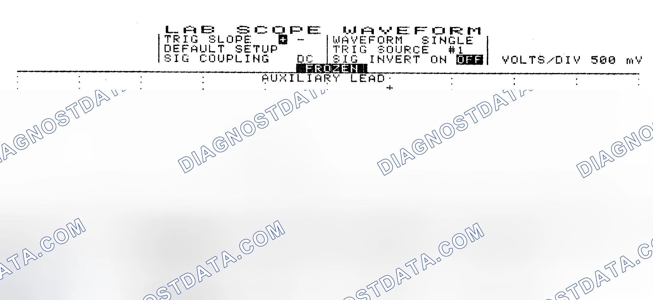 Scheme 10: Single Injector w/Excessive Current Flow - Current Pattern