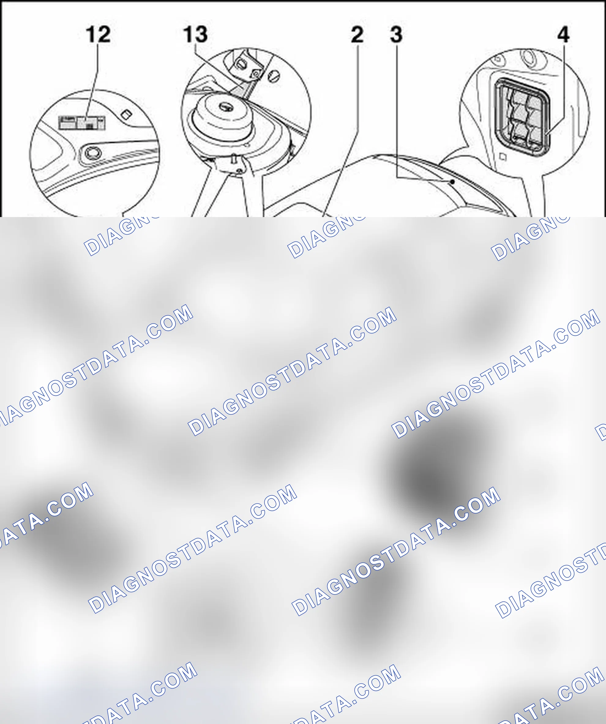 Scheme 9: COMPONENTS OUTSIDE PASSENGER COMPARTMENT, GROUP 1