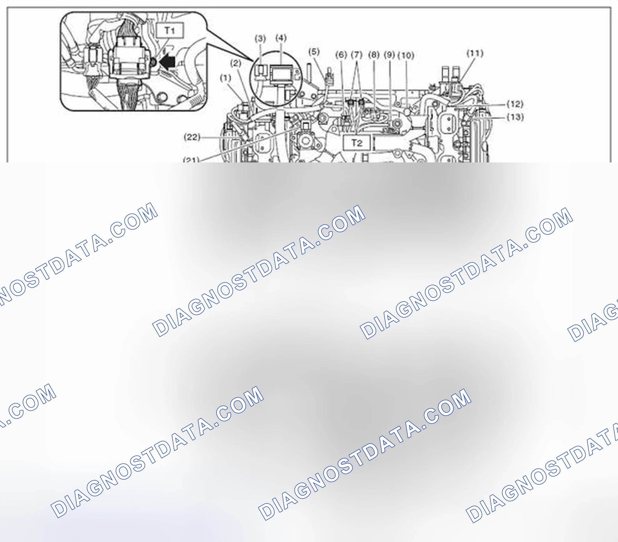 Scheme 105: ENGINE HARNESS