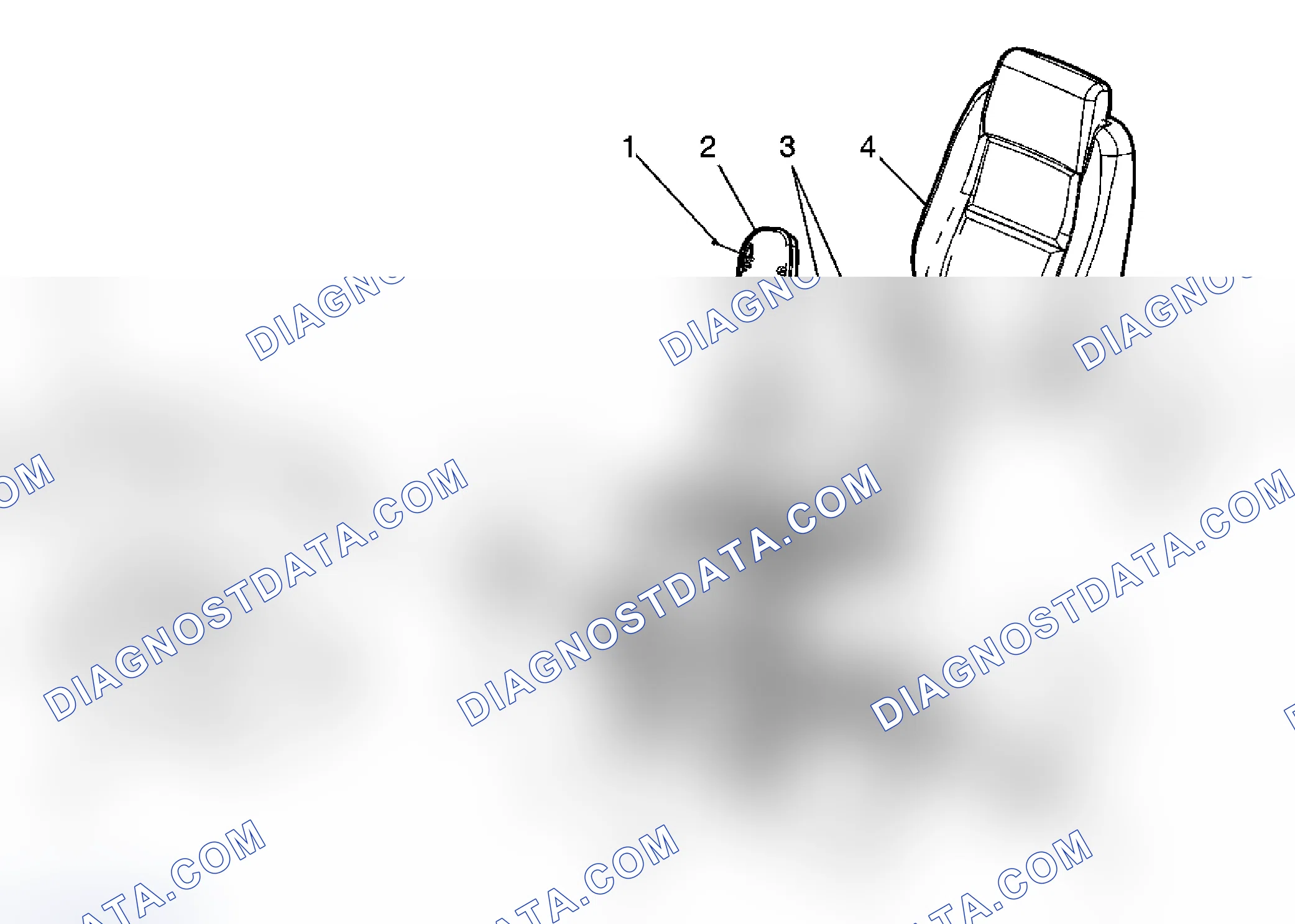 Scheme 18: Seat Cushion Frame Replacement - Rear (Bucket)