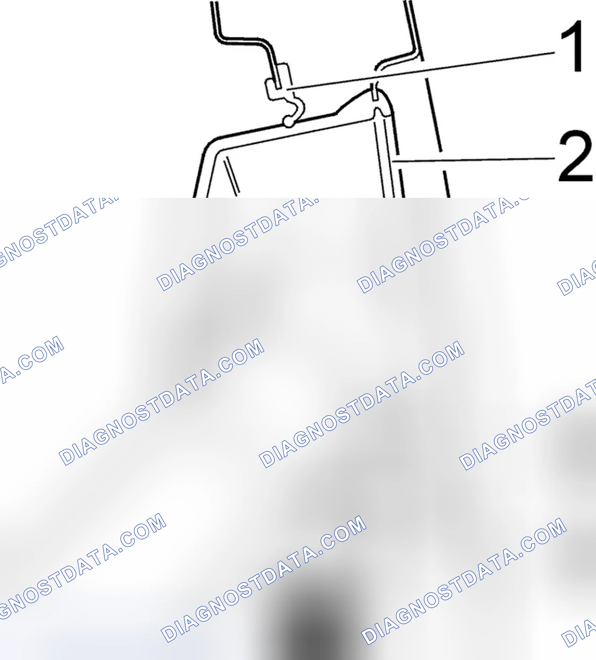 Scheme 491: Installing the rubber cover on the fuel filler pipe