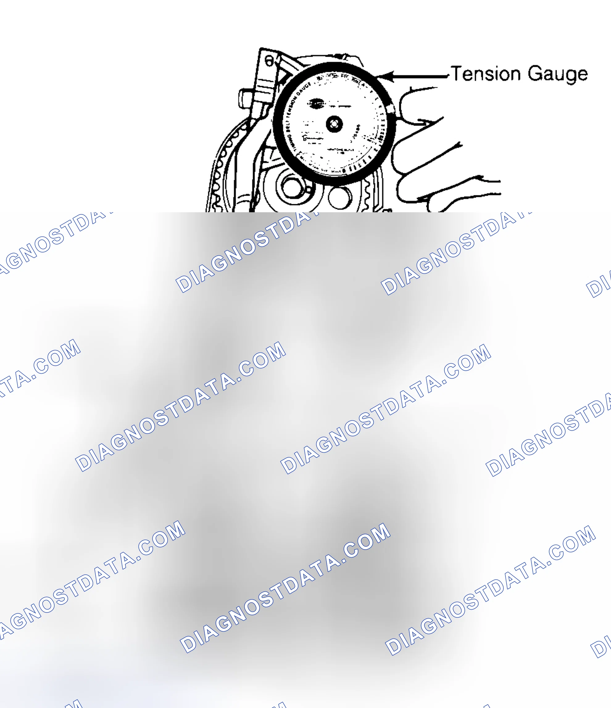 Scheme 3: Adjusting Typical Timing Belt Tension