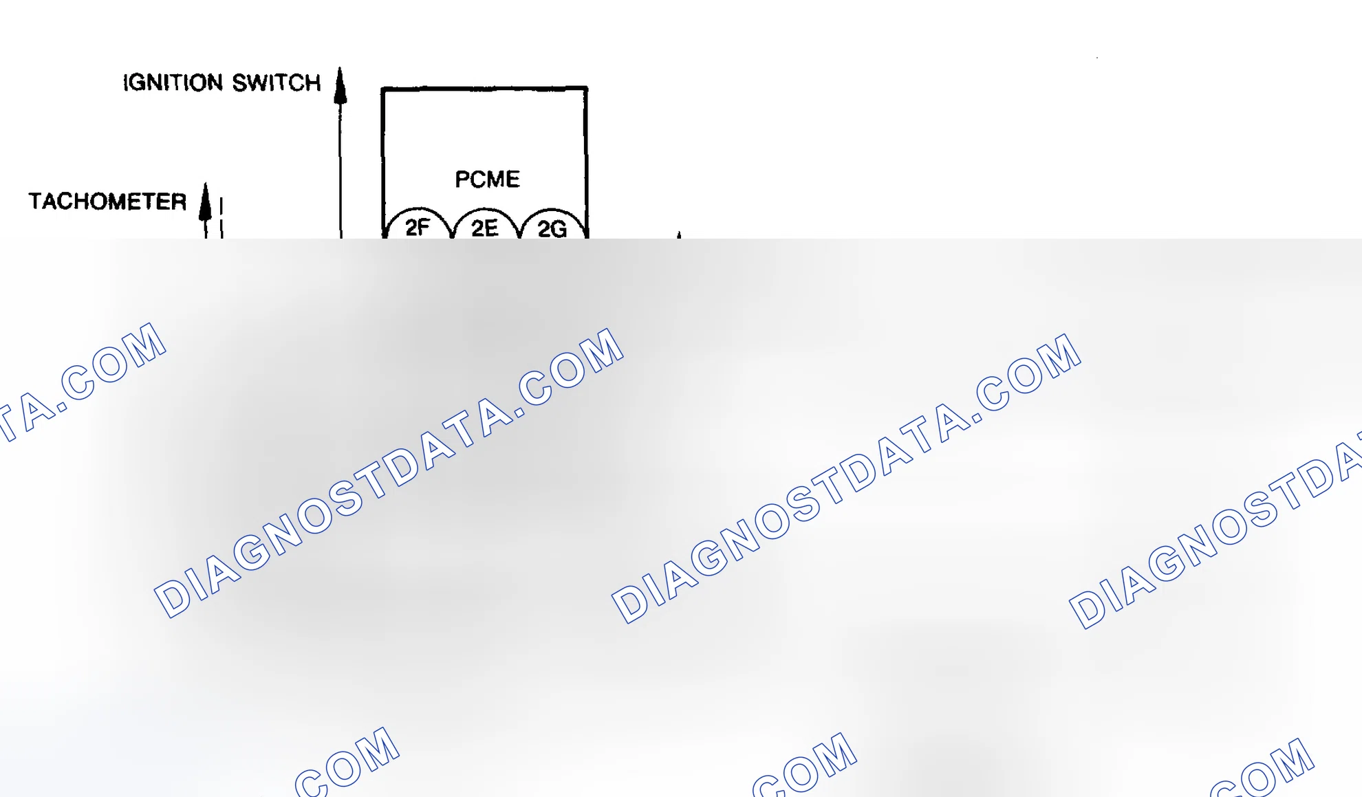 Scheme 106: Trouble Code No. 3 Schematic (Crankshaft Position Sensor - G Signal)