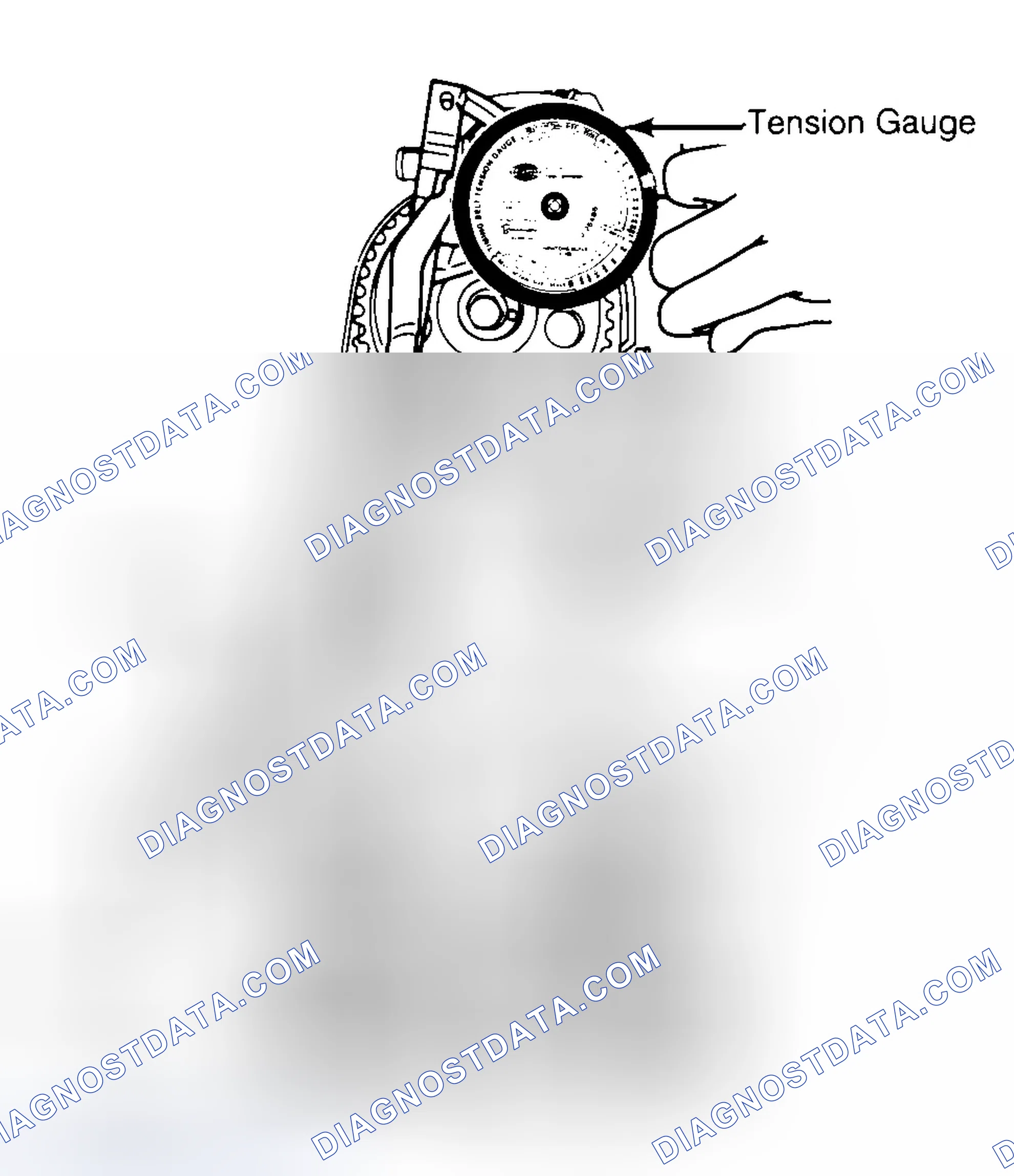 Scheme 3: Adjusting Typical Timing Belt Tension