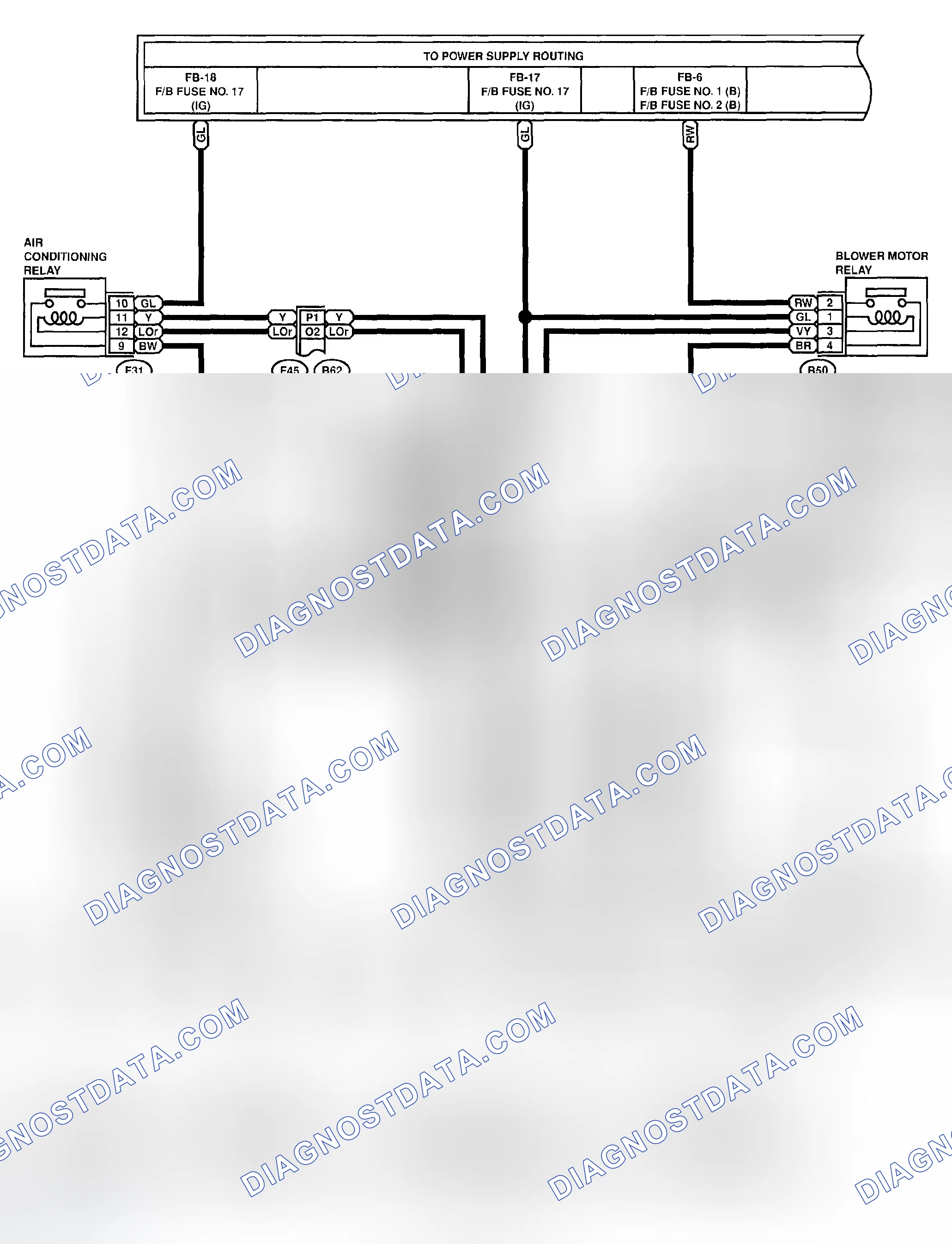 Scheme 49: Air Conditioner Auto A/C Schematic (1 Of 4)