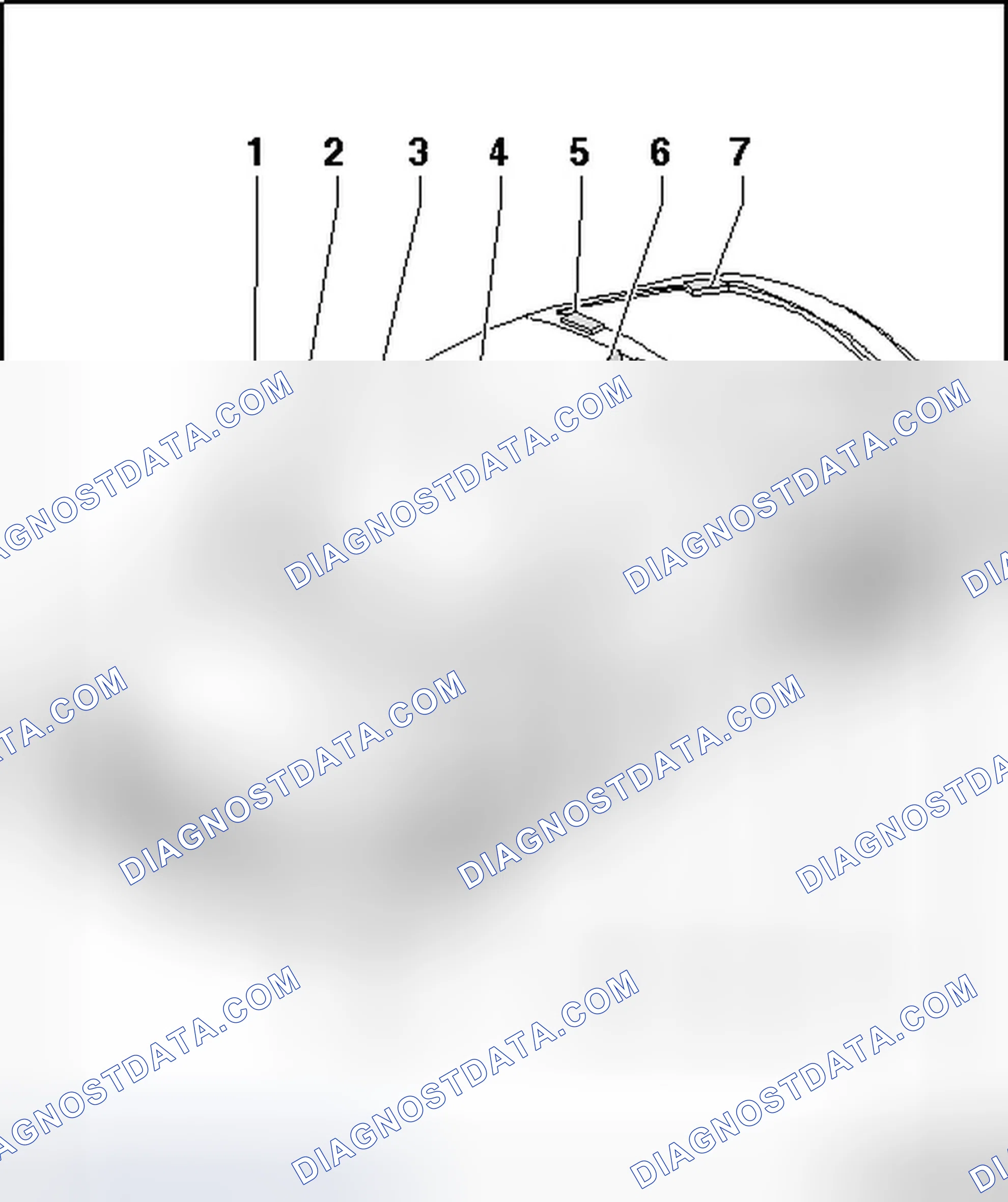 Scheme 6: COUPE COMPONENT LOCATIONS, GENERAL OVERVIEW