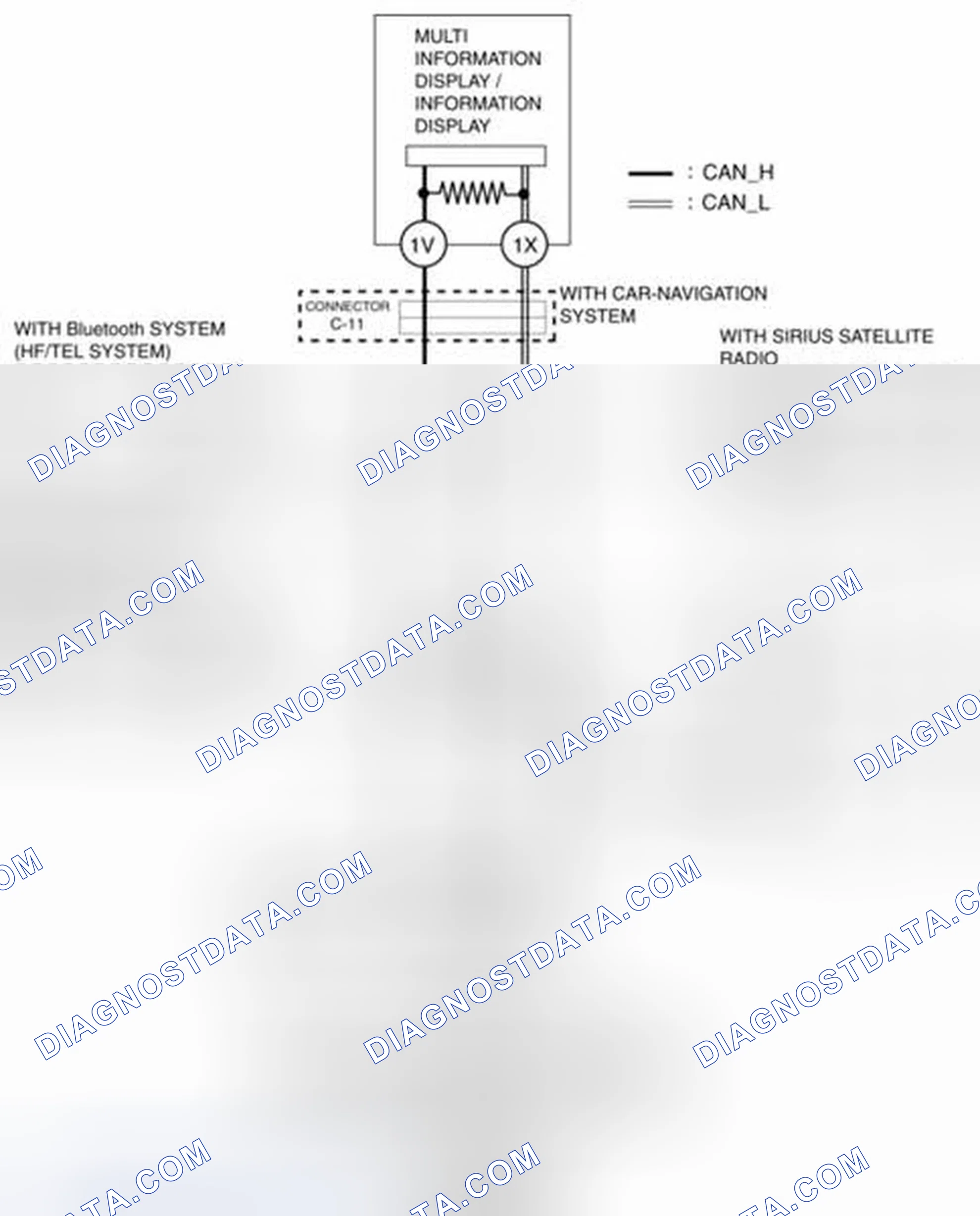 Scheme 7: MS-CAN Short To Ground [Multiplex Communication System] System Wiring Diagram