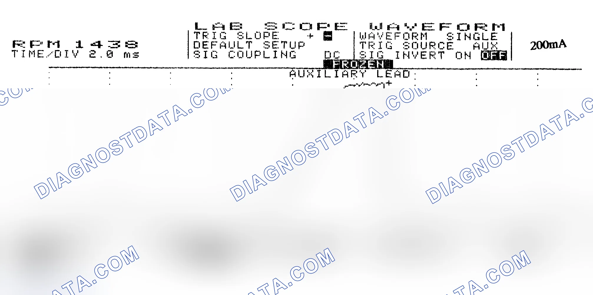 Scheme 15: Single Injector w/Normal Current Flow - Current Pattern
