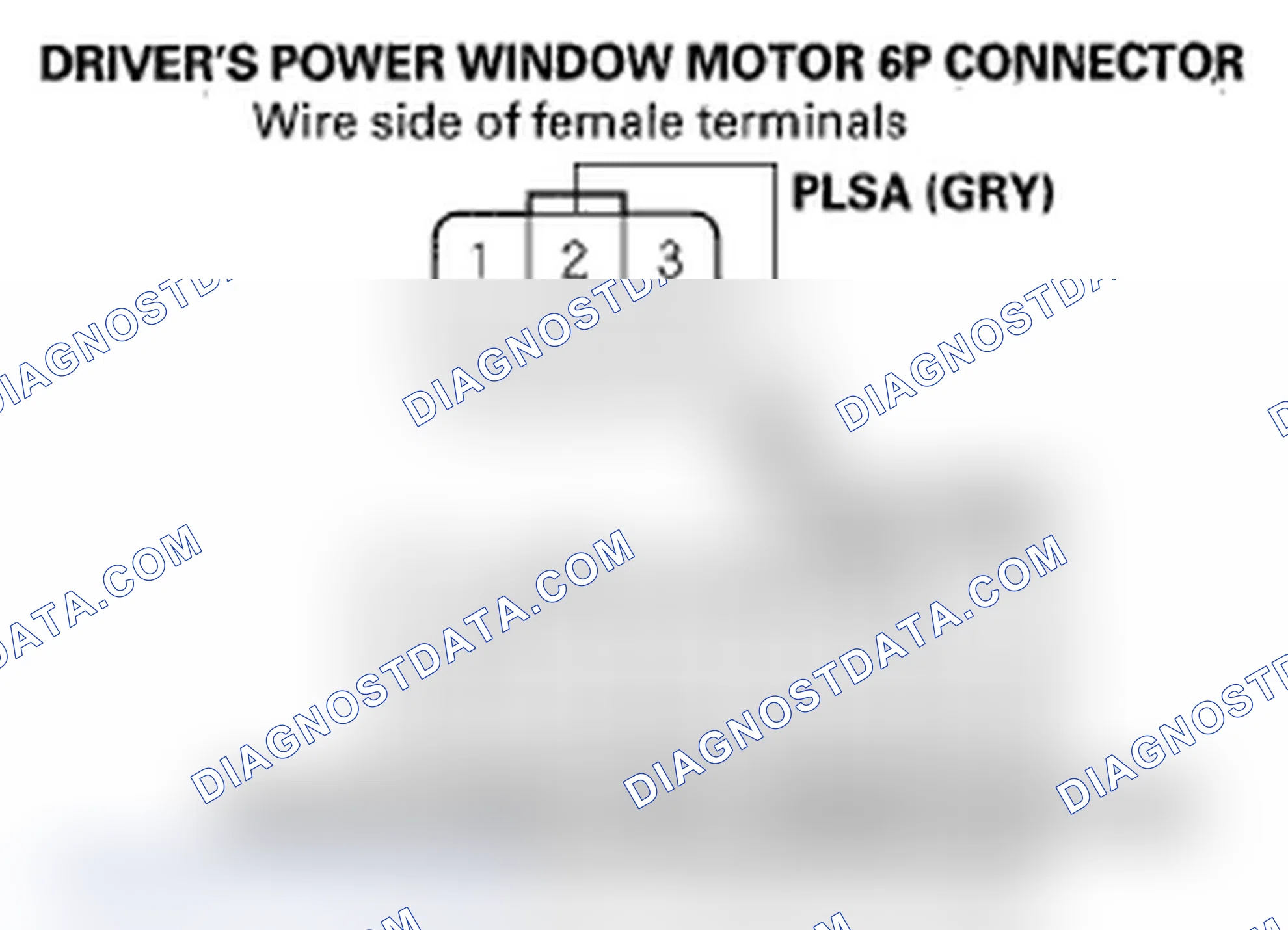 Scheme 25: DTC B2175: Driver's Power Window Motor Pulse A Error
