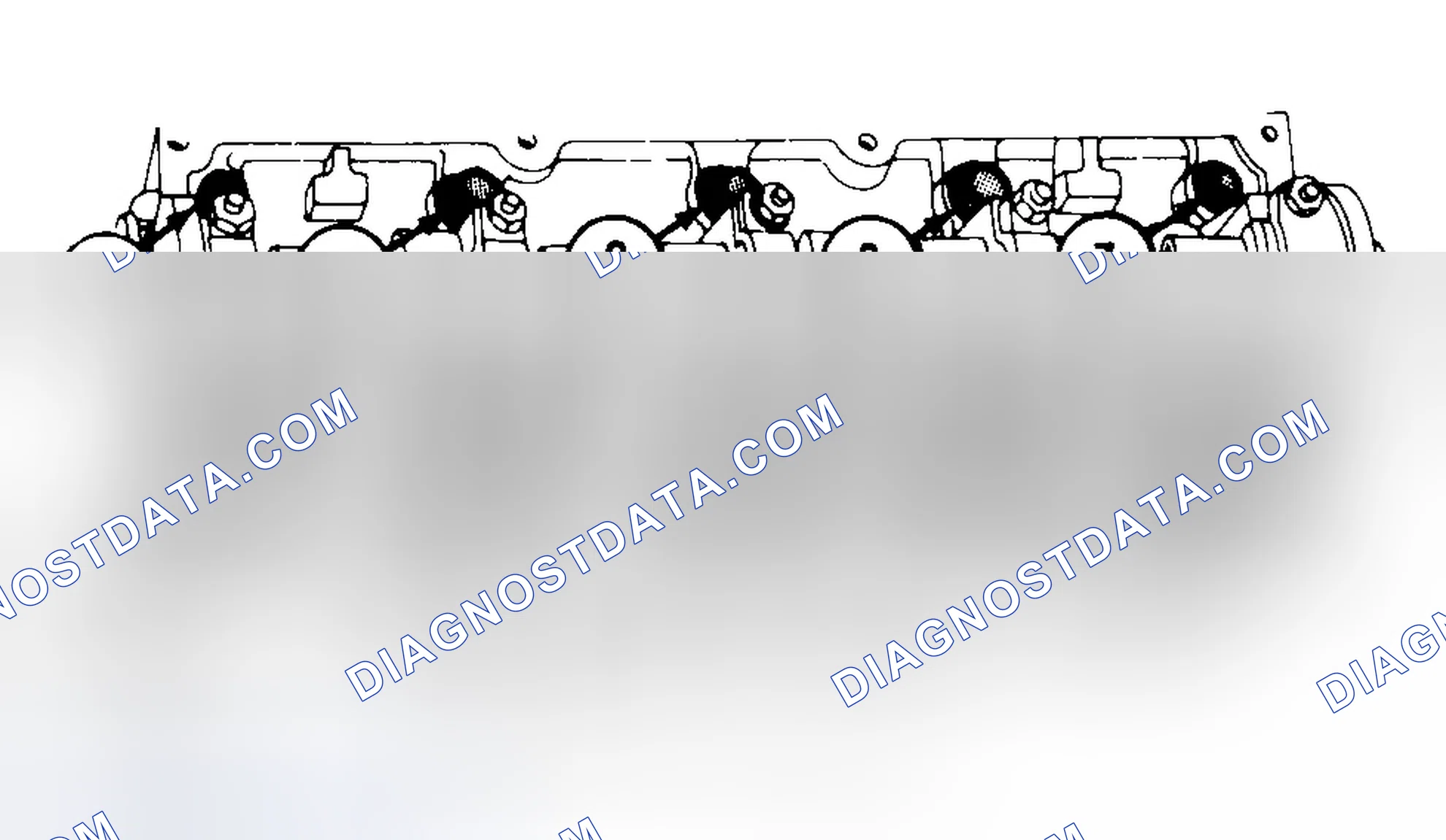 Scheme 7: Typical Cylinder Head Tightening or Loosening Sequence