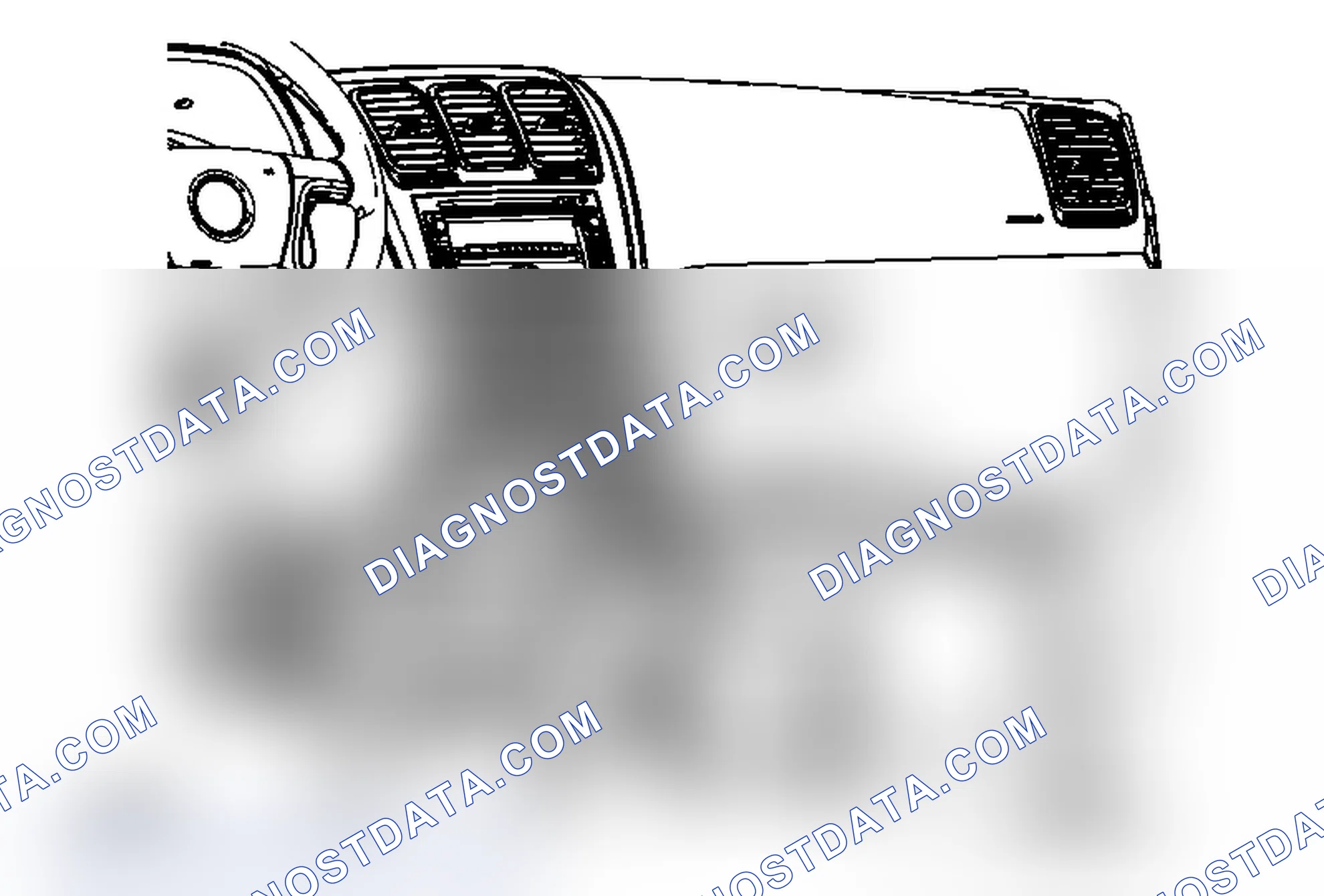 Scheme 38: Radio Front Floor Console Speaker Replacement