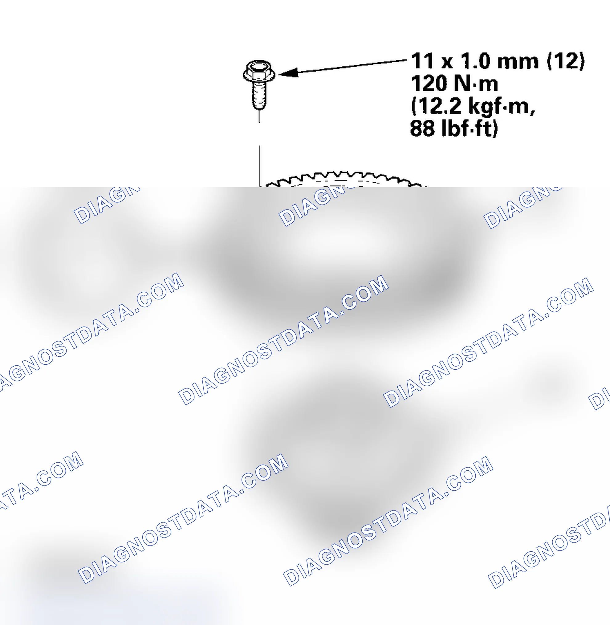 Scheme 238: Differential Carrier, Final Driven Gear Replacement