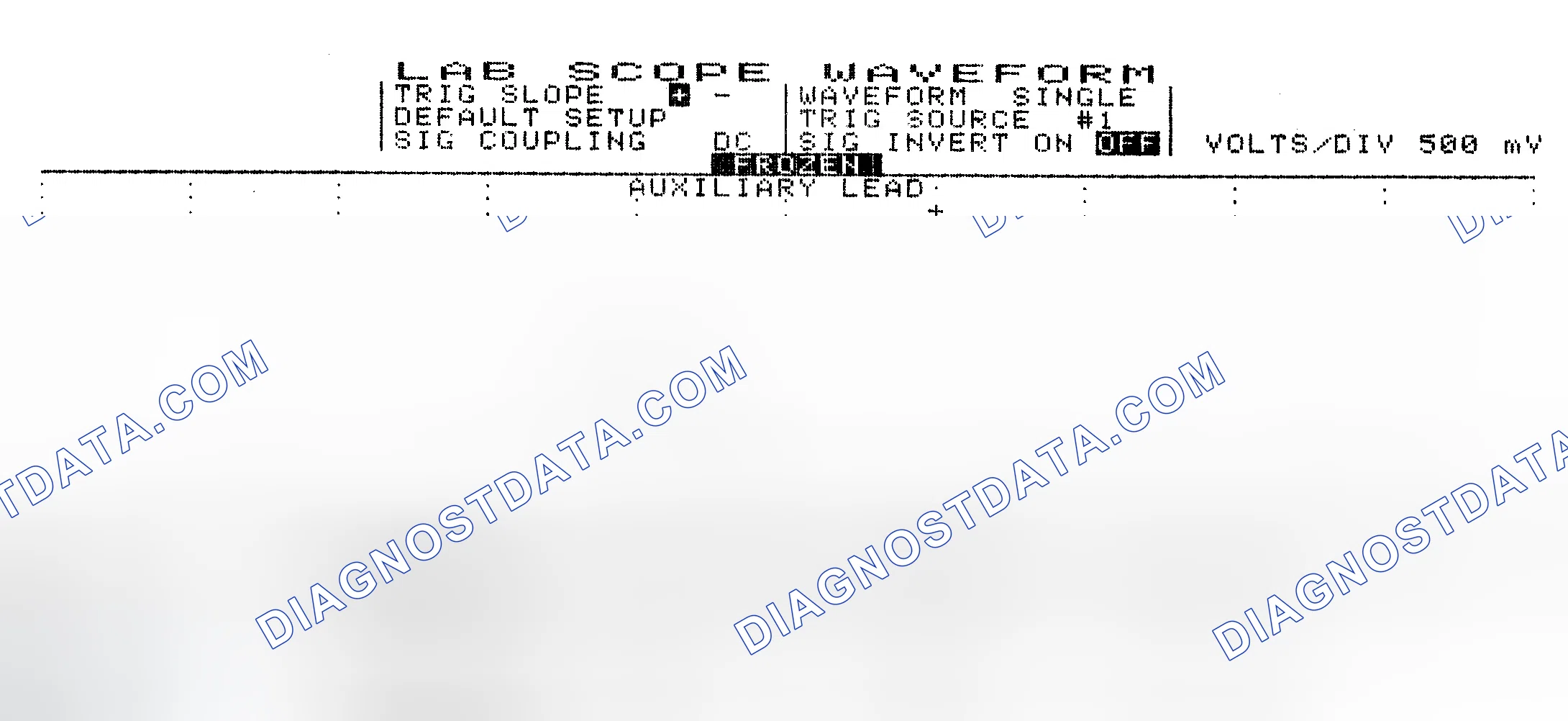 Scheme 10: Single Injector w/Excessive Current Flow - Current Pattern