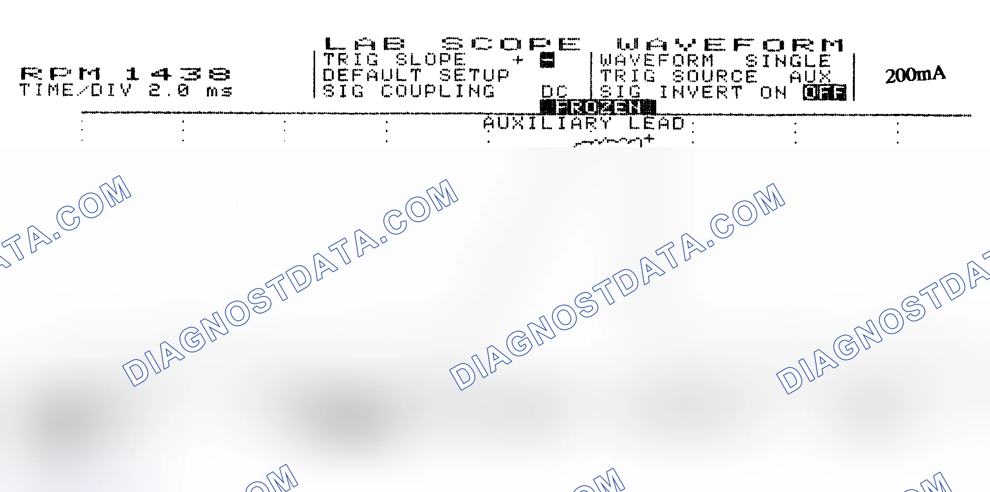 Scheme 15: Single Injector w/Normal Current Flow - Current Pattern