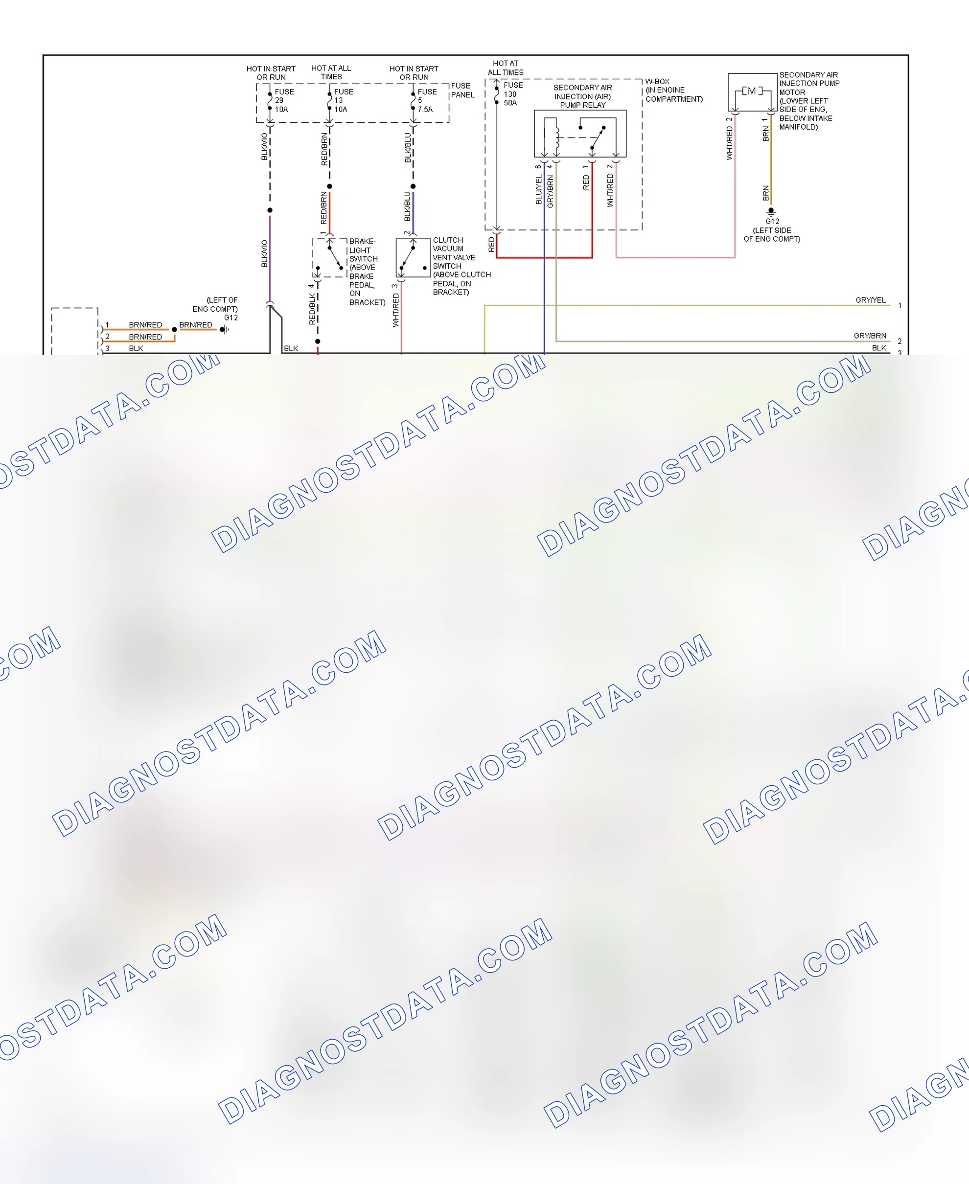 Scheme 21: Wiring Diagram (TT 1.8L - 1 Of 3)