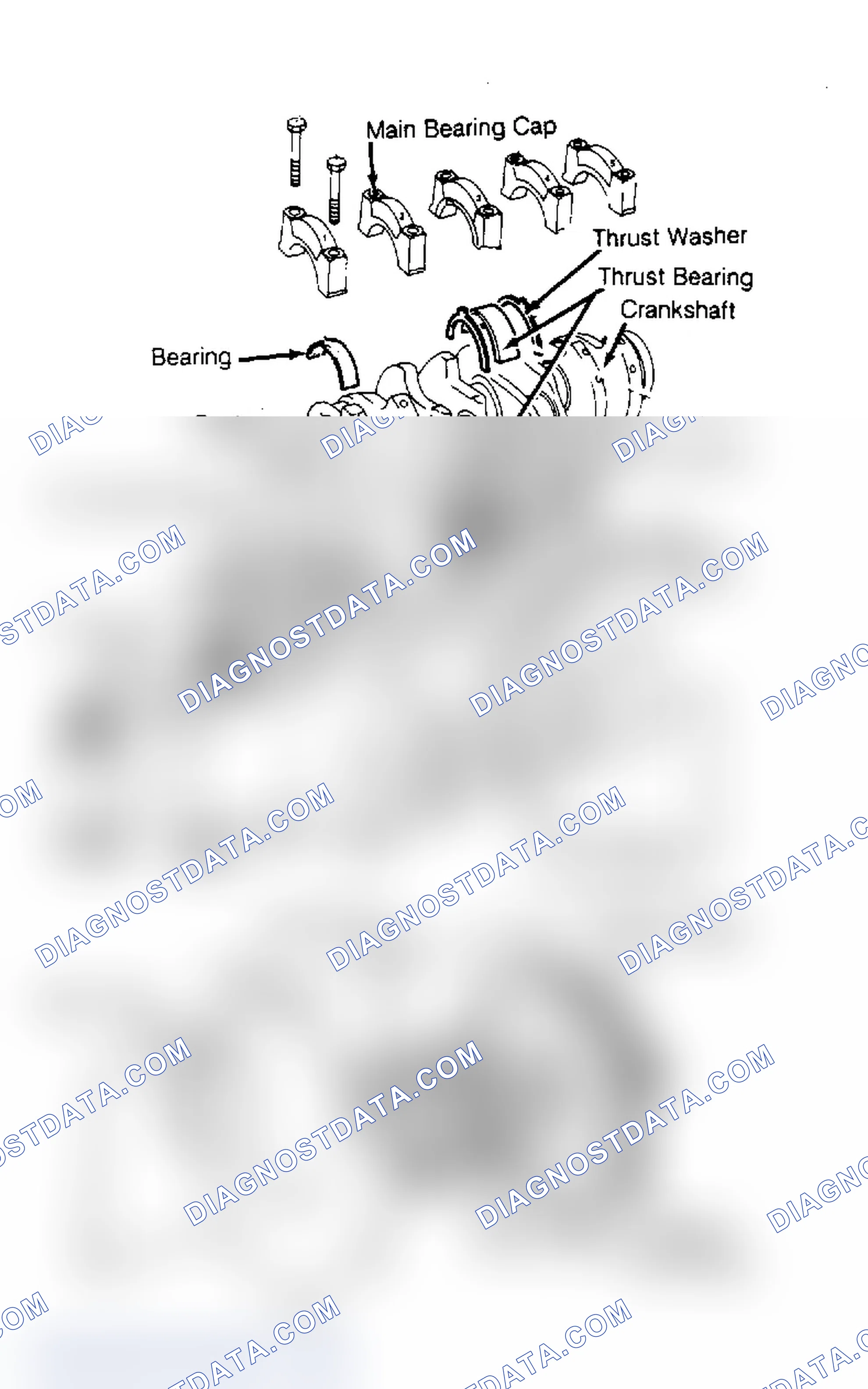 Scheme 23: Exploded View of Crankshaft Assembly