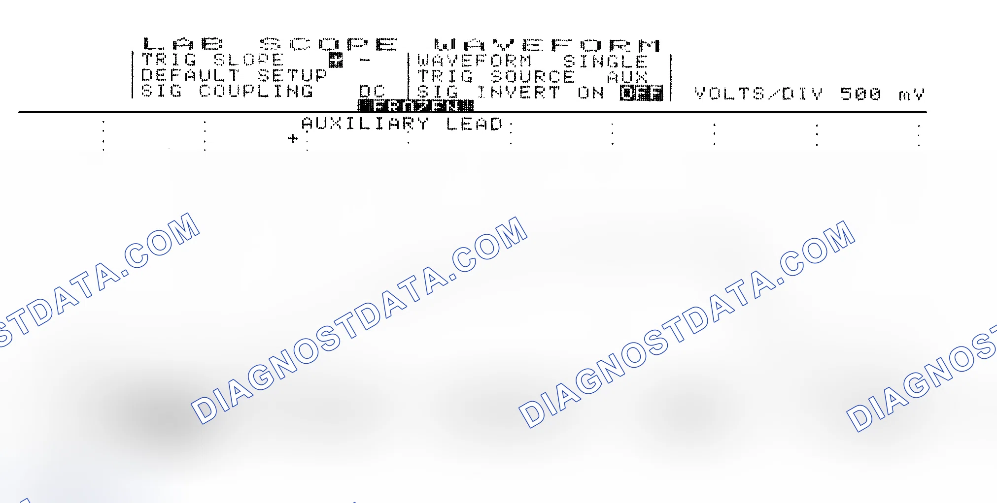 Scheme 14: Single Injector w/Excessive Current Flow - Current Pattern