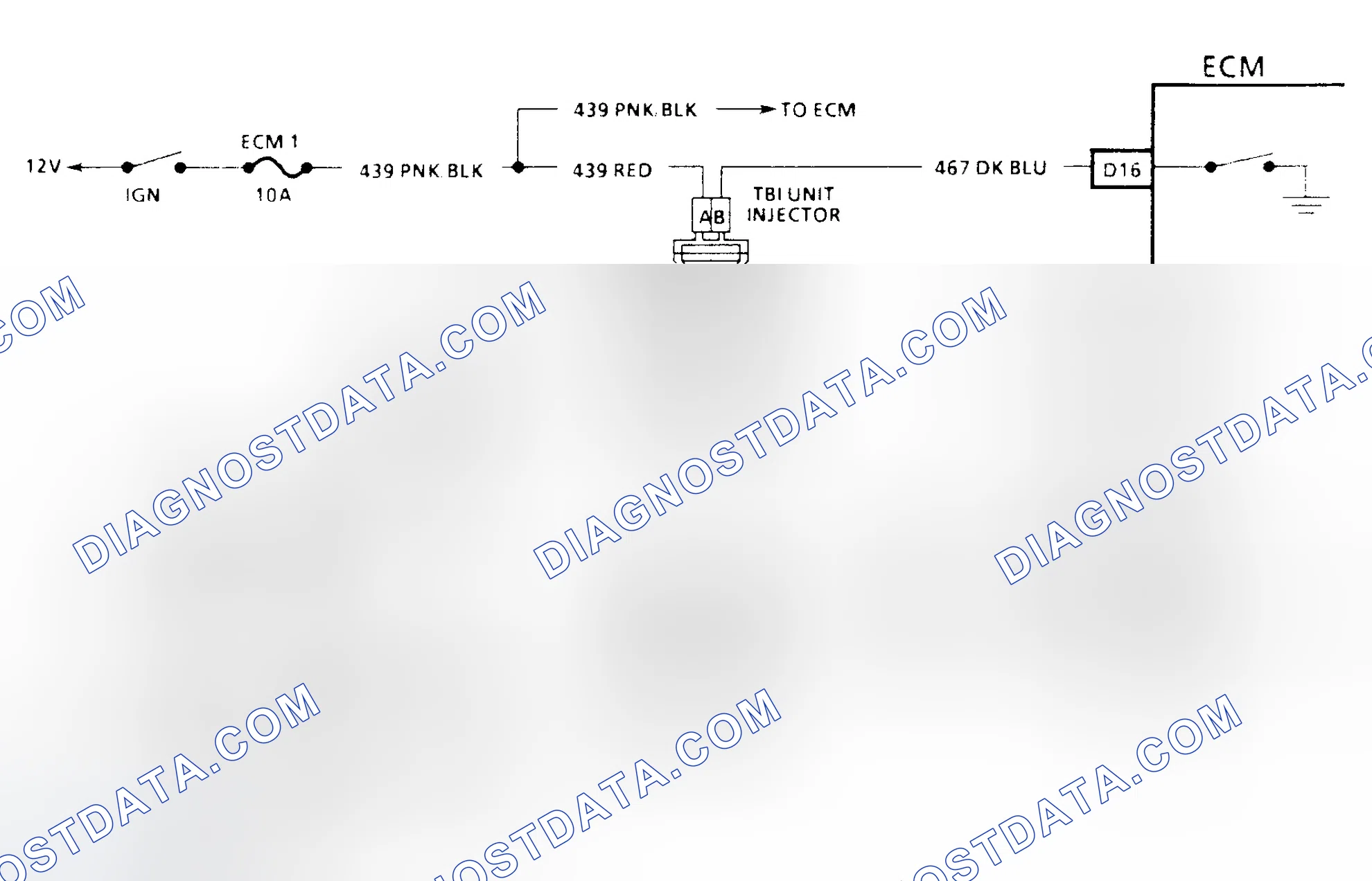 Scheme 115: Code 42 Schematic (2.5L) Electronic Spark Timing