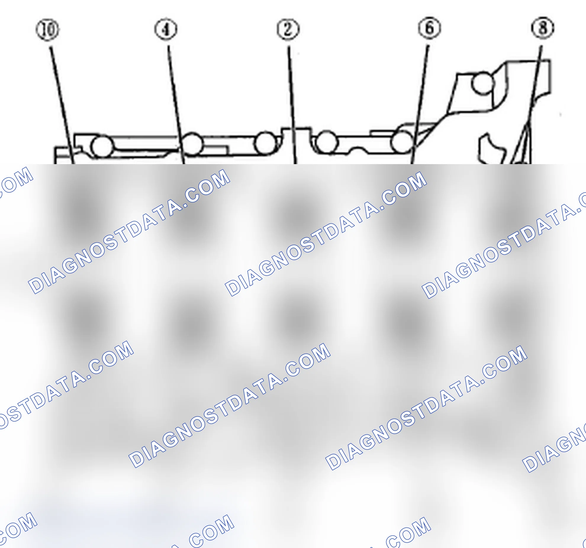 Scheme 342: Main Bearing Clearance Inspection