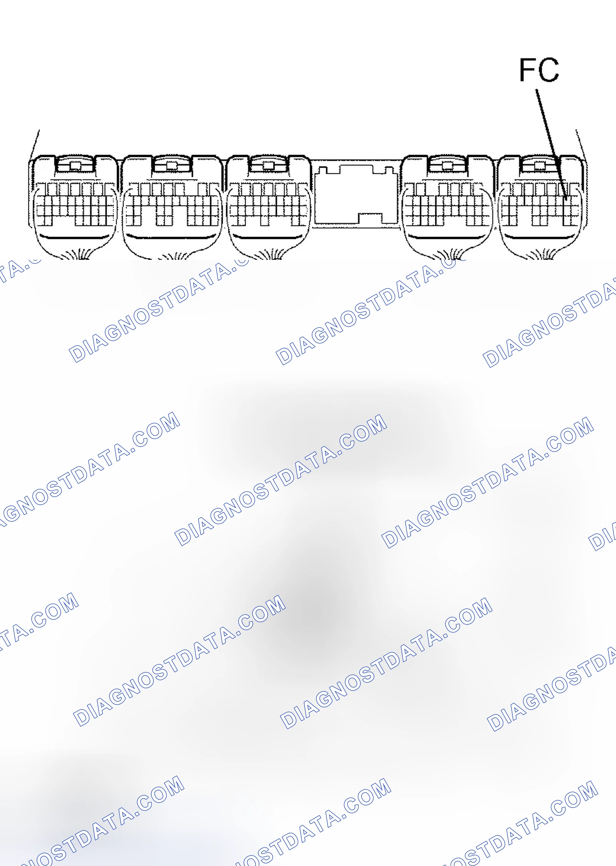 Scheme 631: OBD II scan tool (excluding hand-held tester)