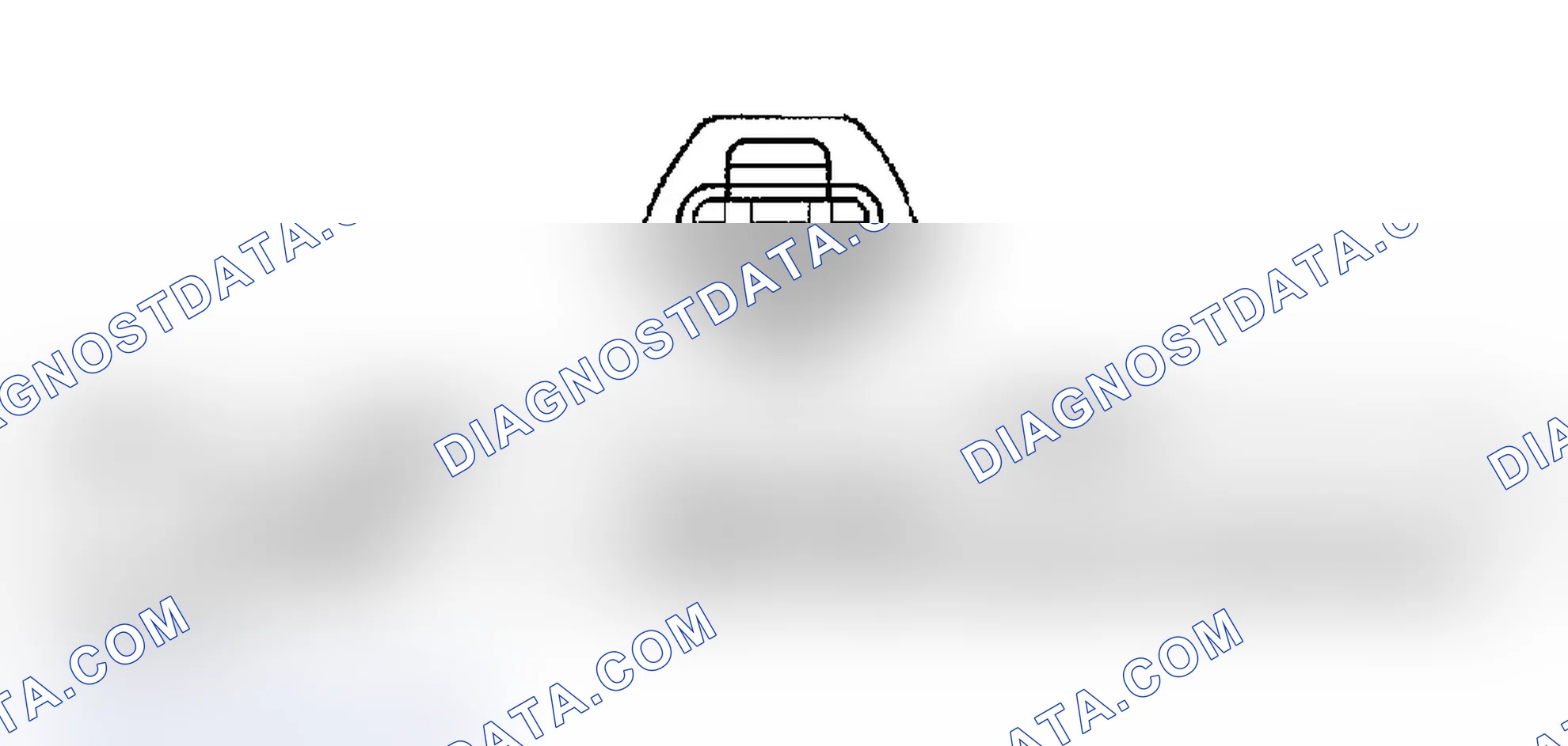 Scheme 768: ENGINE COOLANT TEMPERATURE SENSOR CONNECTOR END VIEW