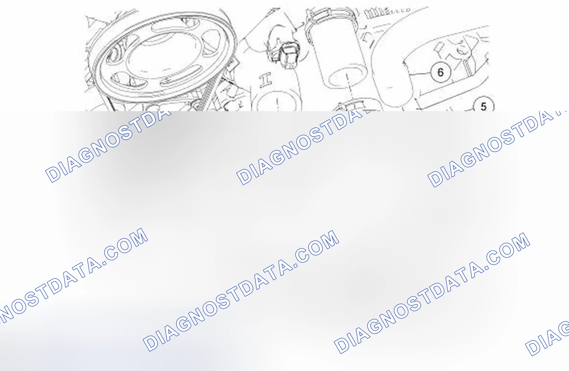Scheme 3: Thermostat Housing - 3.0L