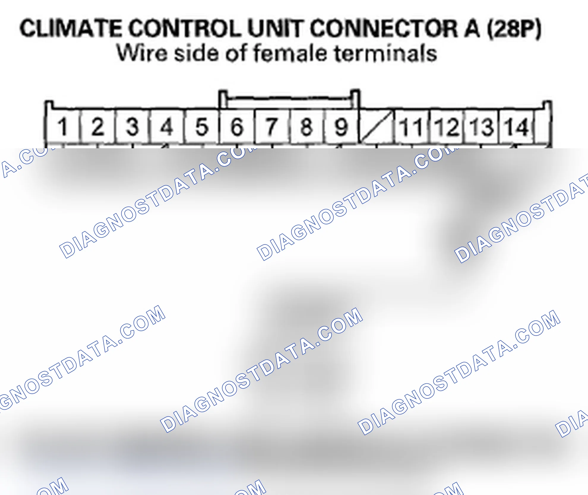 Scheme 237: DTC B1225 or DTC indicator A and AUTO: An Open in the In-Car Temperature Sensor Circuit