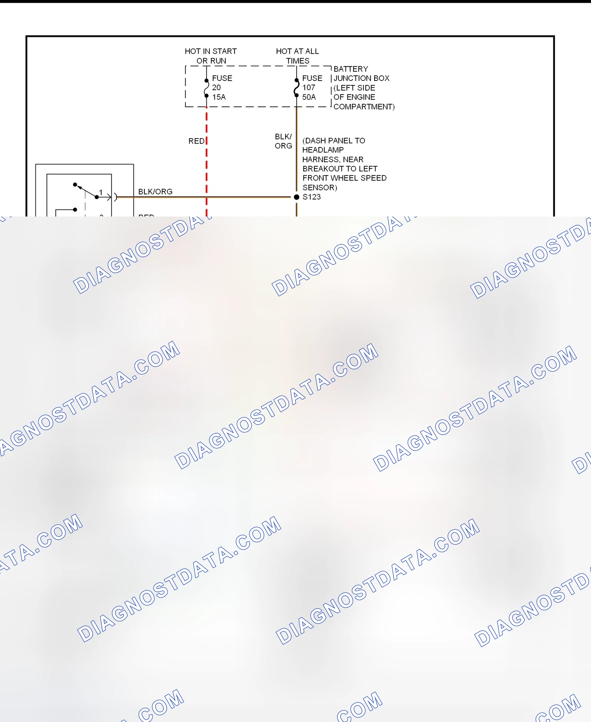 Scheme 40: Electric Cooling Fan Wiring Diagram (Windstar)