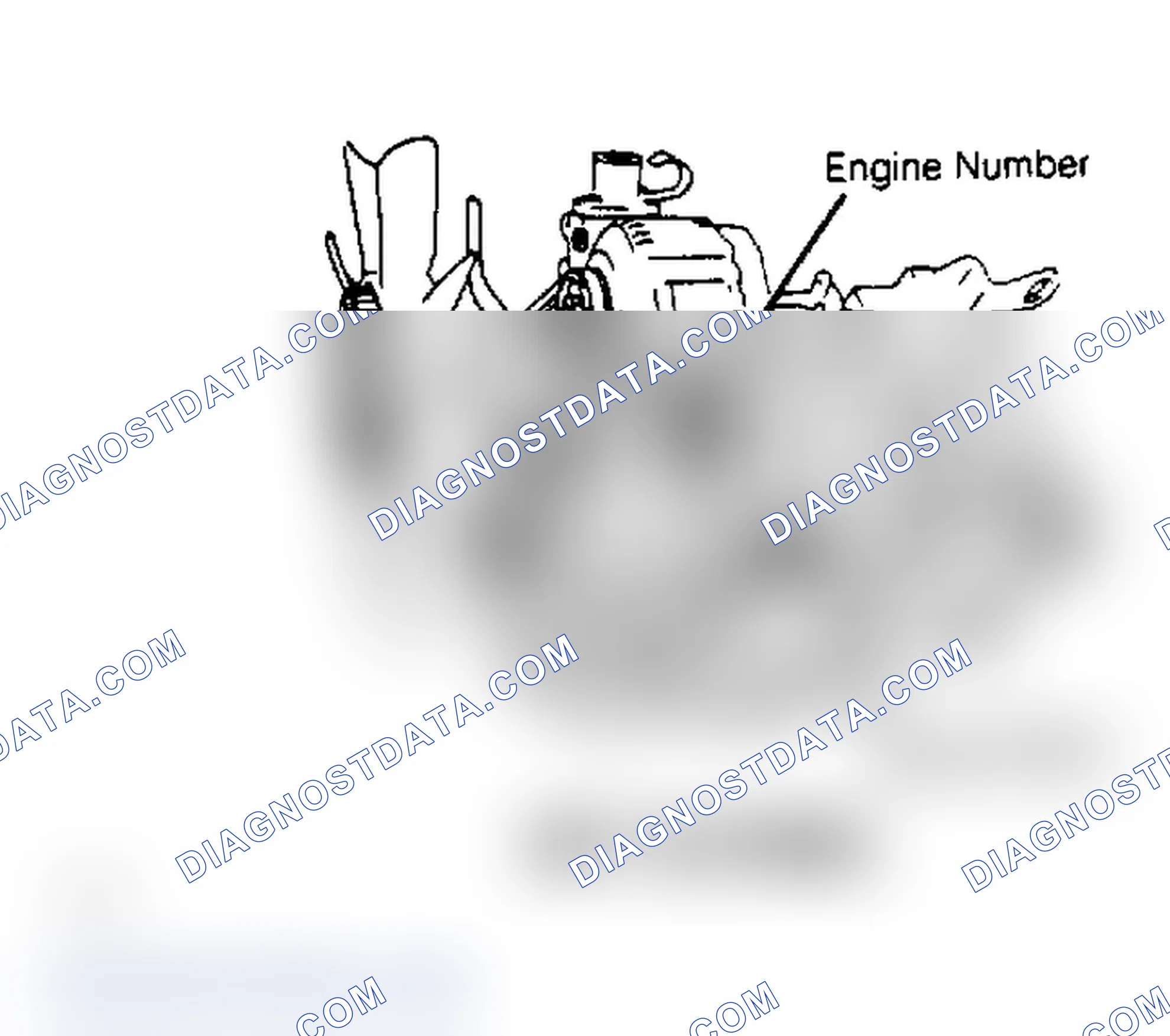 Scheme 5: Engine Code Location (RX7 1.3L)
