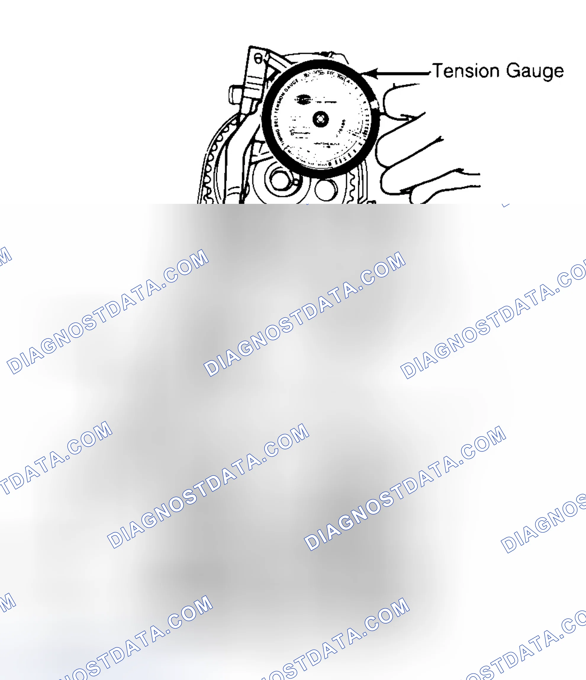 Scheme 3: Adjusting Typical Timing Belt Tension