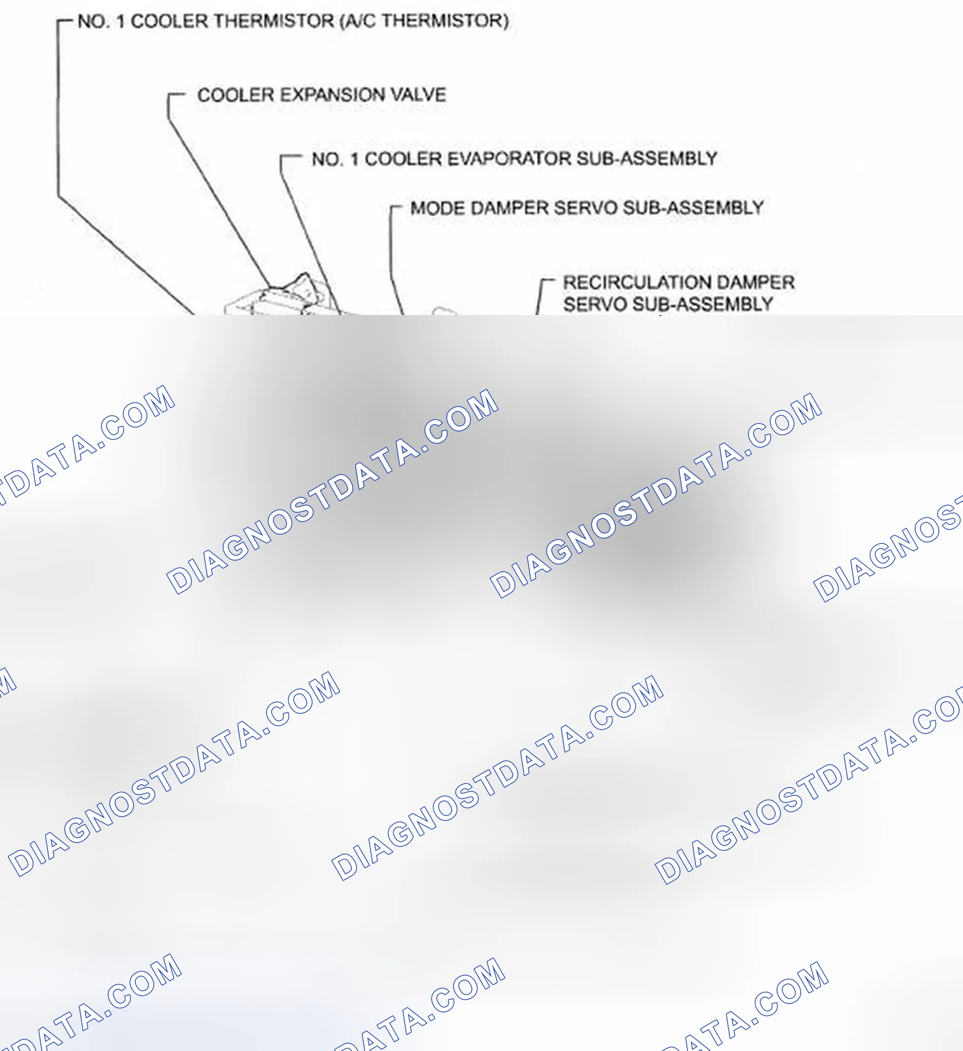 Fig. 6: Identifying Air Conditioning System Parts Location (3 Of 3)