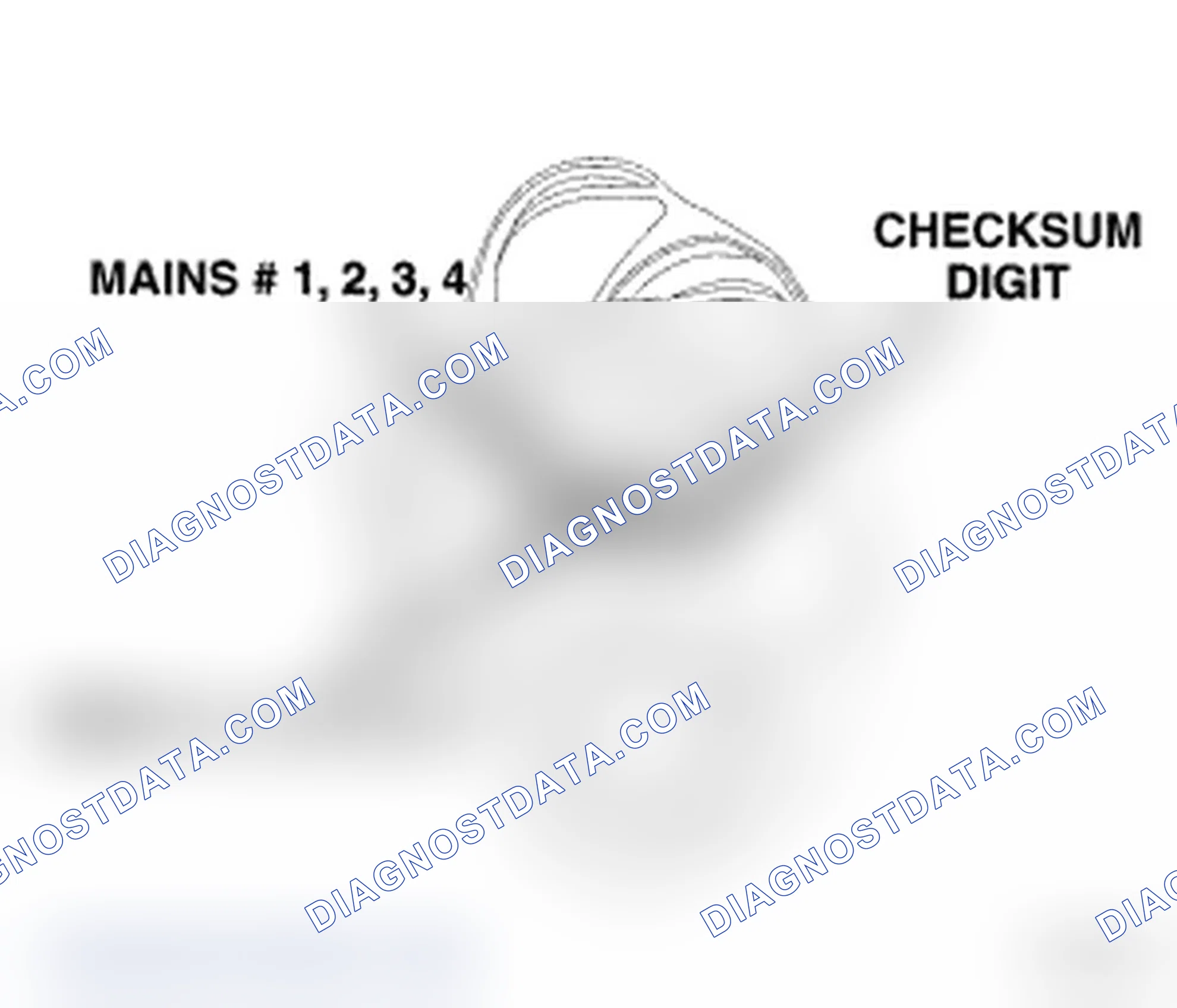 Scheme 300: CRANKSHAFT MAIN BEARING FITTING
