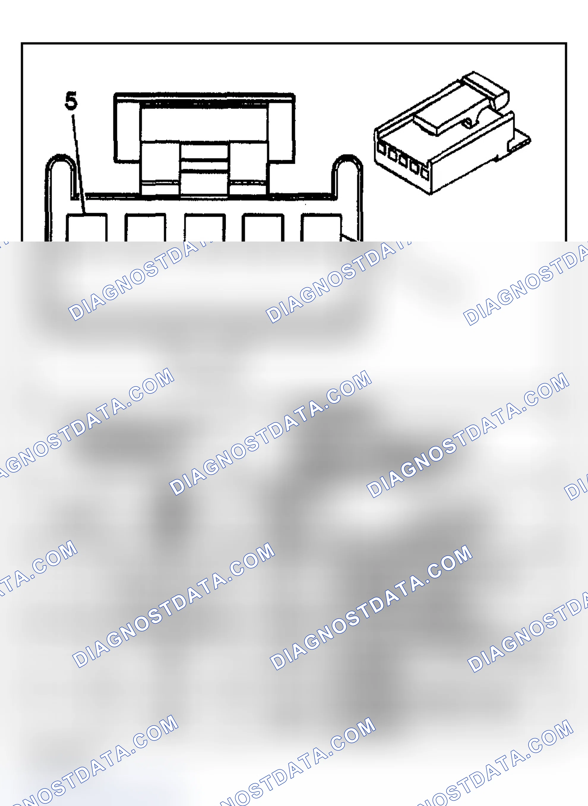 Scheme 62: Mode Actuator - Auxiliary (Body Type VIN 6)