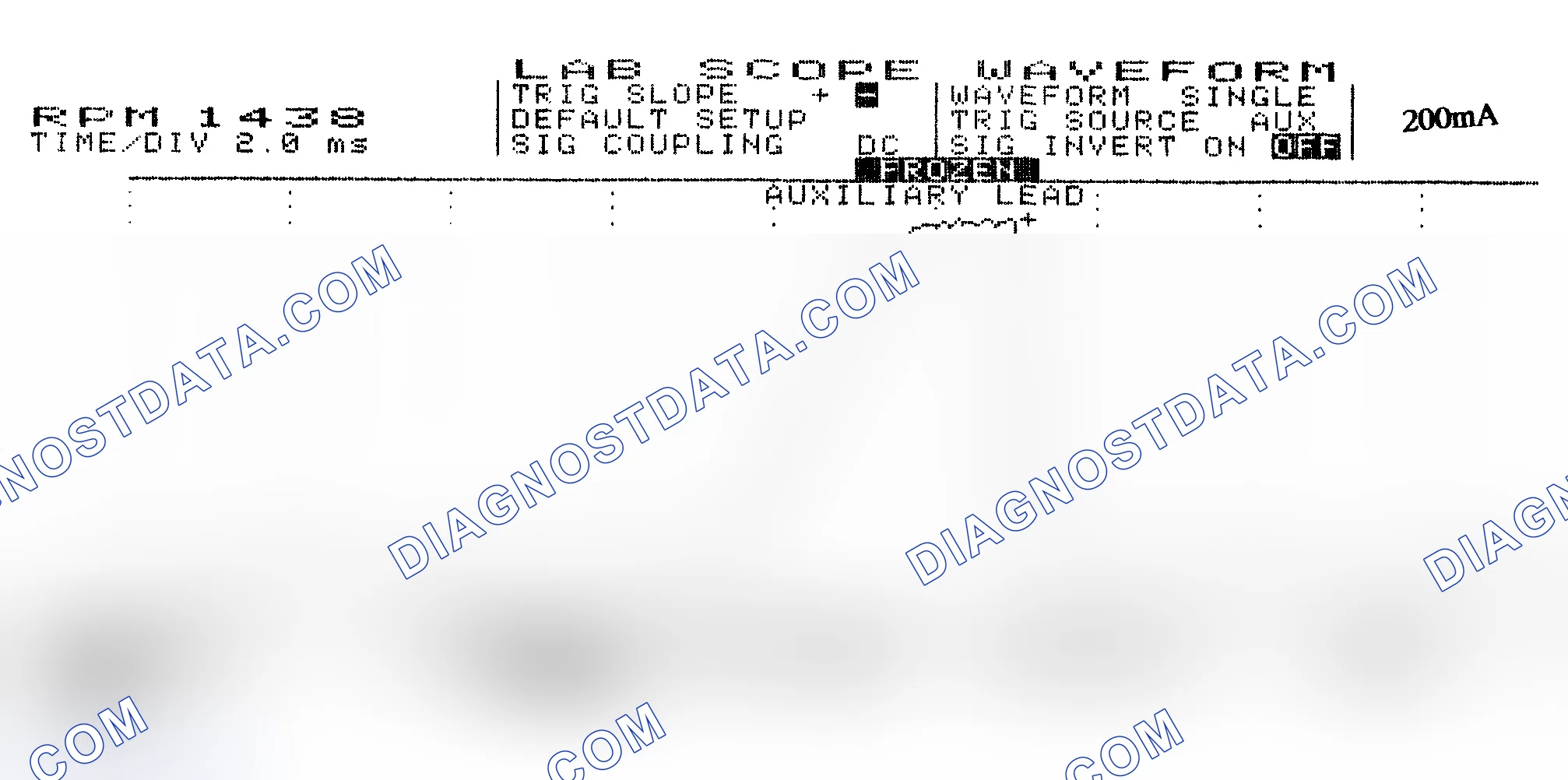 Scheme 15: Single Injector w/Normal Current Flow - Current Pattern